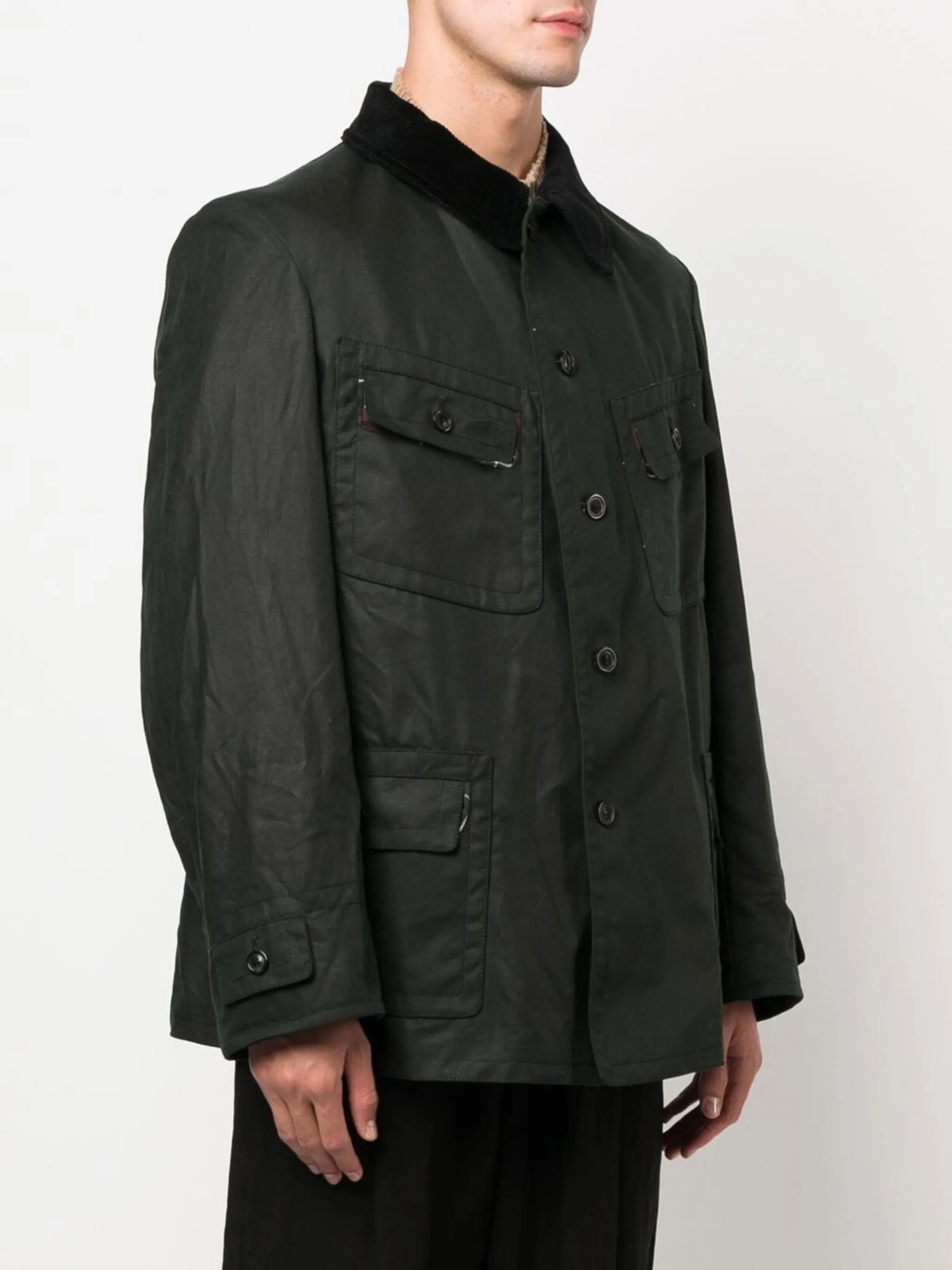 Maison Margiela o1loc1c1125 Jacket in Green Size US L / EU 52-54 / 3 - 2 Thumbnail