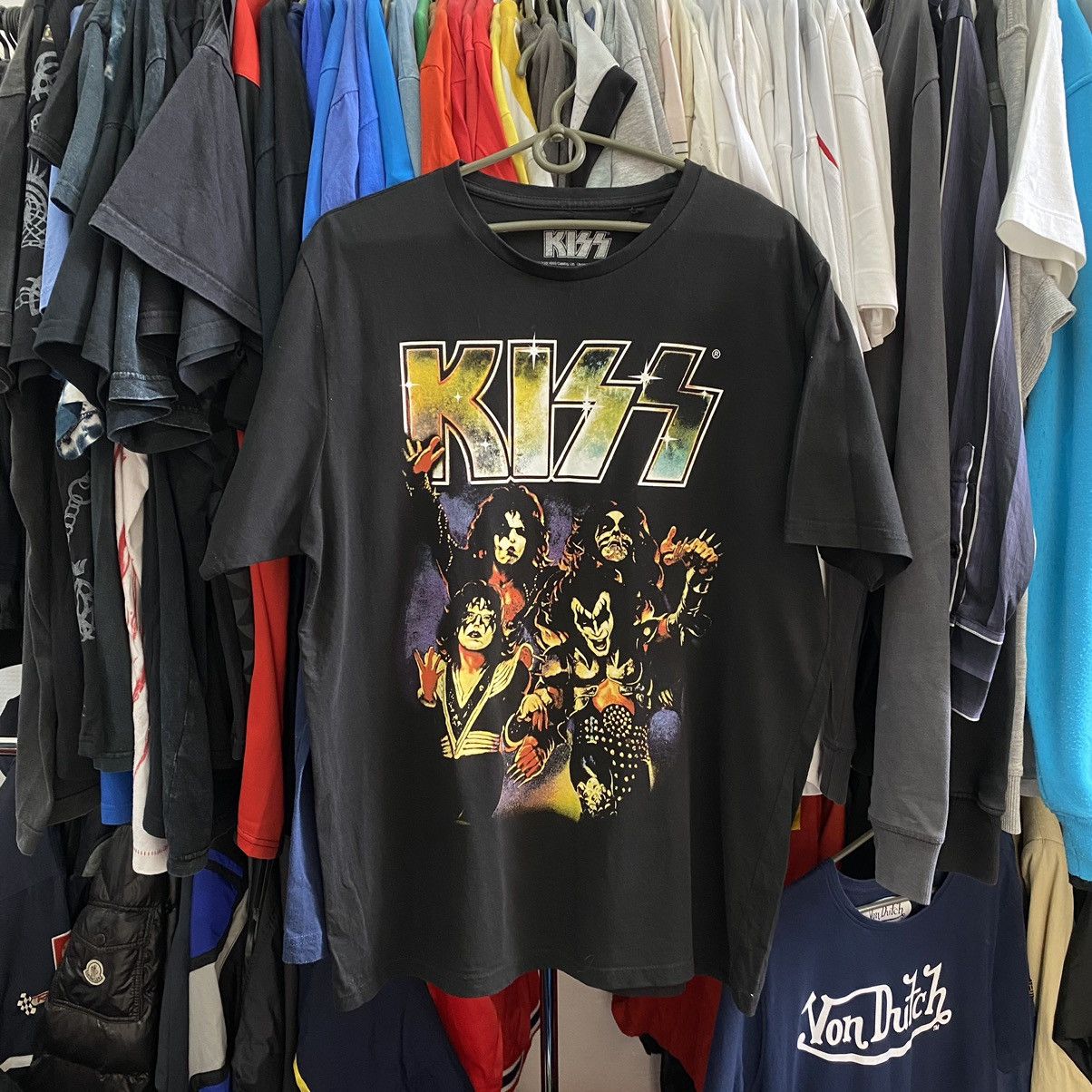 Band Tees Vintage Kiss Big Graphic Logo Rock Band tee Size US M / EU 48-50 / 2 - 1 Thumbnail