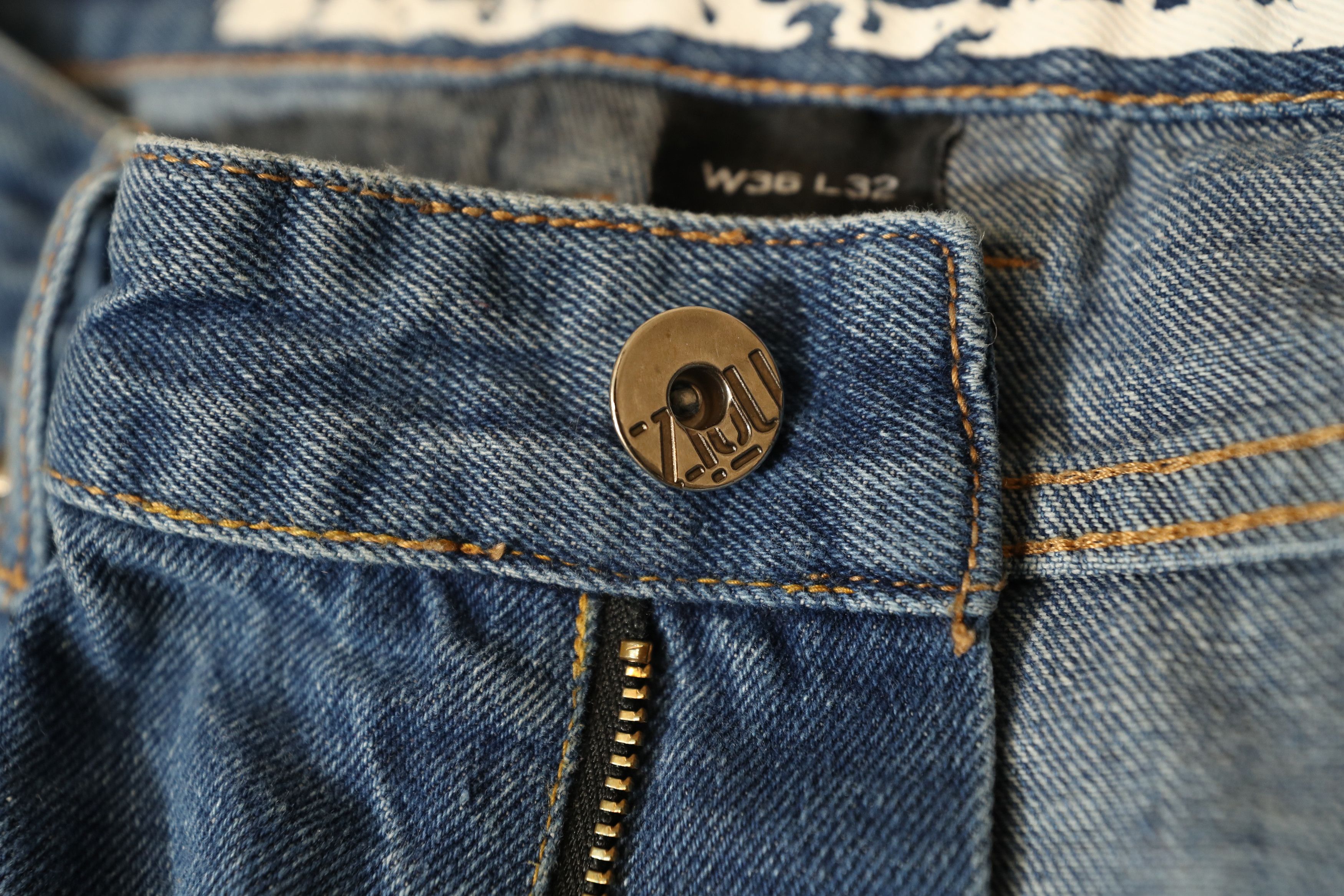 Other Vintage Y2K Noiz Jeans (36x32) Size US 36 / EU 52 - 6 Thumbnail