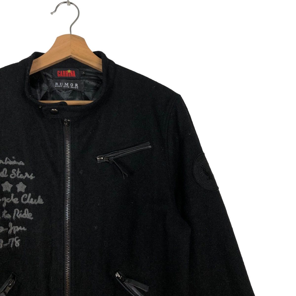 Hysteric Glamour 🔥90’s Vintage Biker Jacket Garhina Japan Punk Design Size US L / EU 52-54 / 3 - 5 Thumbnail