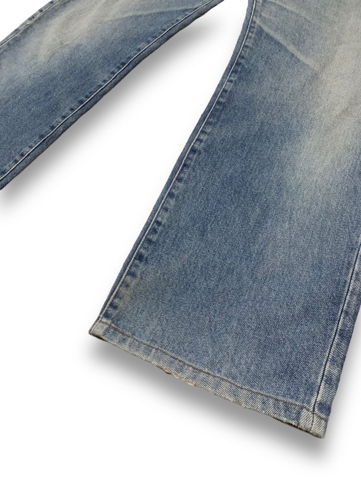 Japanese Brand Vintage Japanese Brand Bobson Blue Washed Loose Fit Jeans Size US 34 / EU 50 - 8 Thumbnail