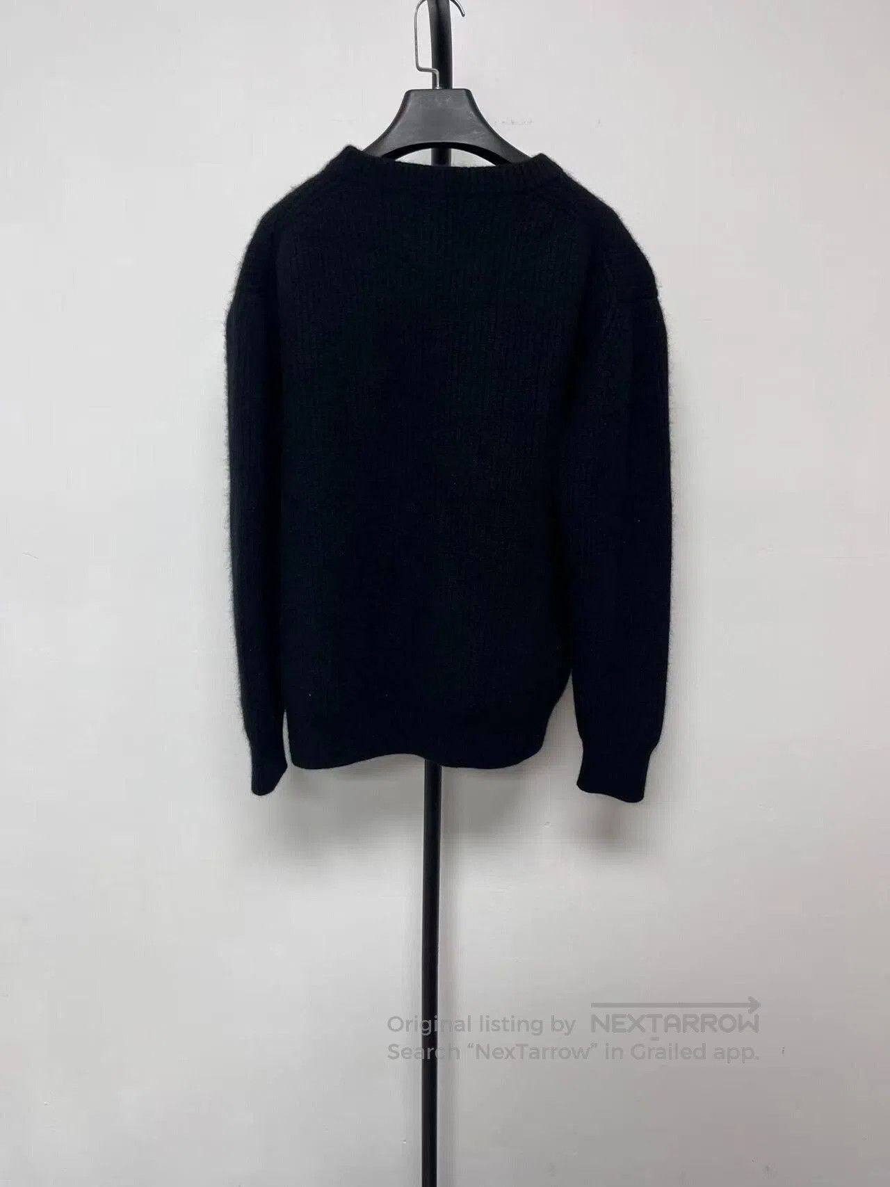 Celine classic embroidered crew neck wool sweater. Size US XS / EU 42 / 0 - 2 Thumbnail