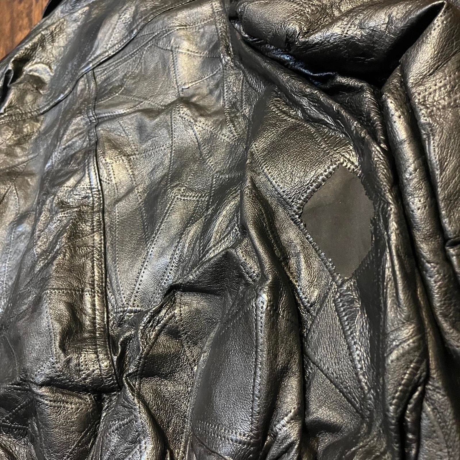 Wilsons Leather Vintage Leather WW2 Veteran Bomber Jacket Size US L / EU 52-54 / 3 - 6 Thumbnail