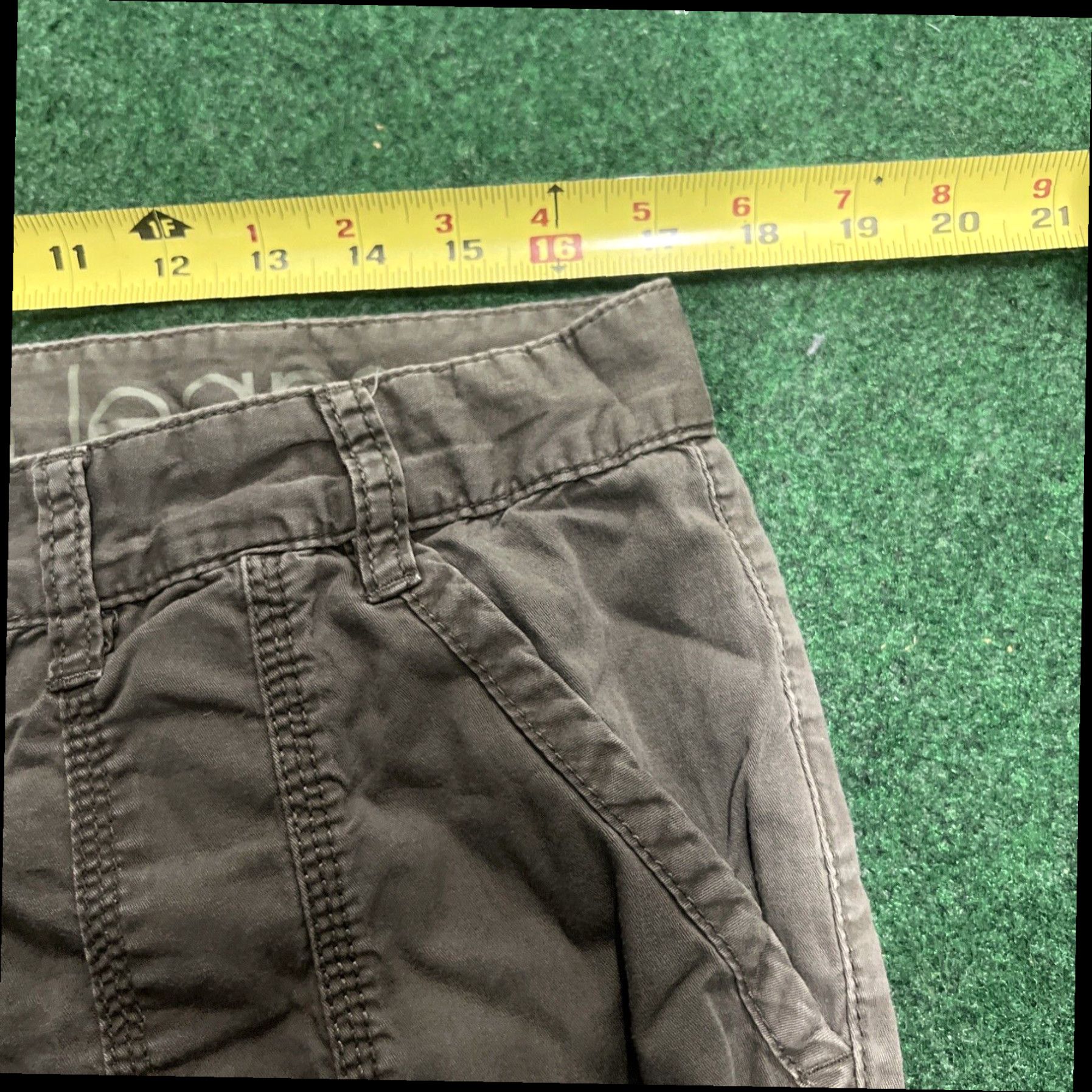 Calvin Klein Calvin Klein Capri Pants Size 14 Brown Summer Beach Outdoors Size 36" / US 14 / IT 50 - 6 Thumbnail
