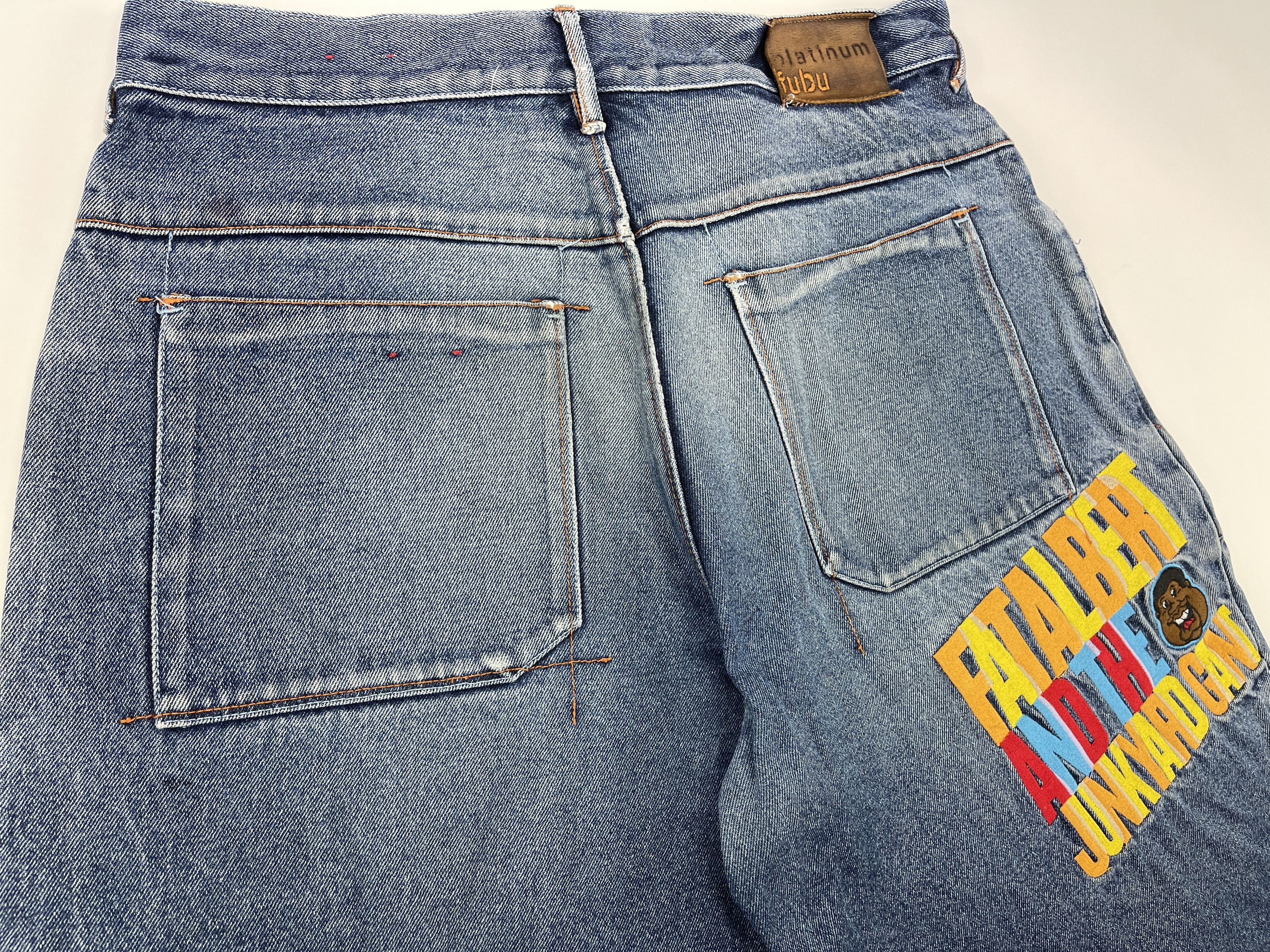 Fubu Platinum FUBU jeans shorts, Fat Albert and the Cosby Kids 36 Size US 36 / EU 52 - 4 Thumbnail