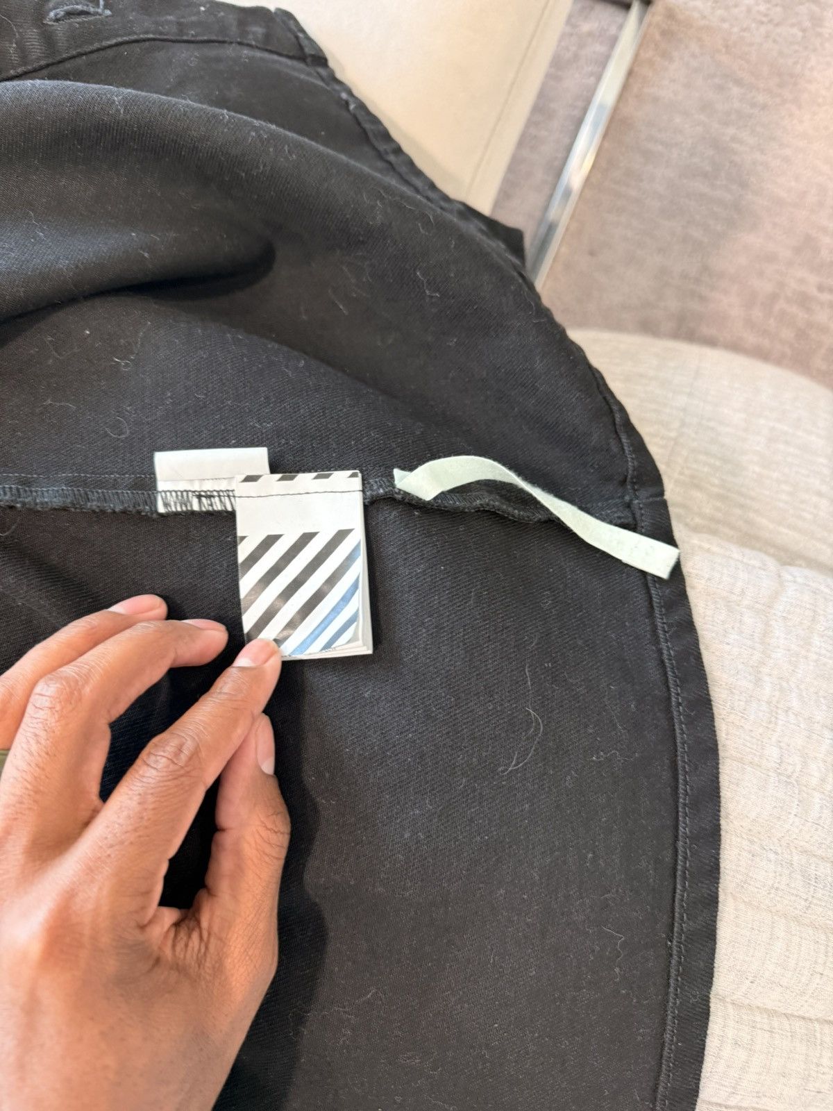 Off-White Off-White Denim Shirt Size US L / EU 52-54 / 3 - 3 Thumbnail