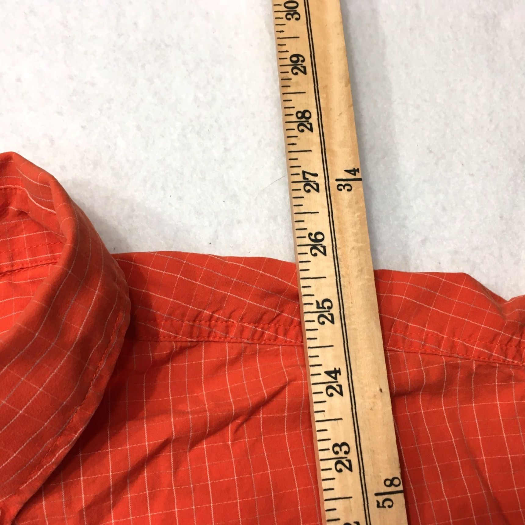 NCAA ncaa Shirt Mens Orange long Sleeve OSU Oklahoma State stripe check logo patch Size US L / EU 52-54 / 3 - 7 Thumbnail