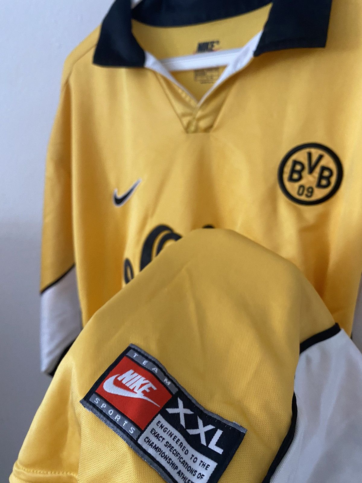 Nike × Vintage JERSEY BORUSSIA DORTMUND 1999 VINTAGE RARE Size US XXL / EU 58 / 5 - 6 Thumbnail