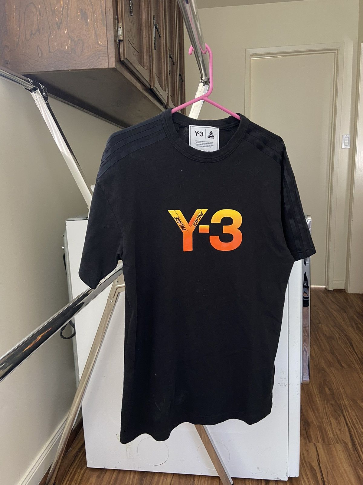 Y-3 x palace グラデーションロゴ Tシャツ Lサイズ Y-3 x palace グラデーションロゴ Tシャツ Lサイズ Y-3 x palace