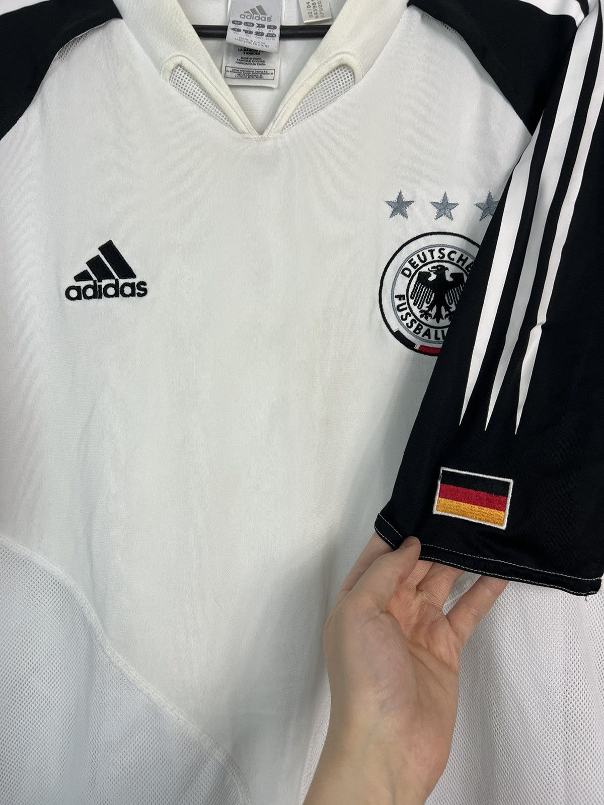 Adidas Adidas Germany 2004/2005 Soccer Jersey Size US XL / EU 56 / 4 - 3 Thumbnail