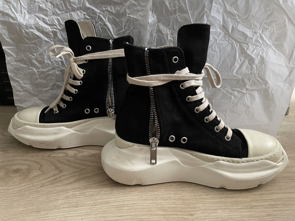 Rick Owens Drkshdw Rick Owens DRKSHDW abstract high sneakers Black milk Size US 7 / IT 37 - 5 Thumbnail
