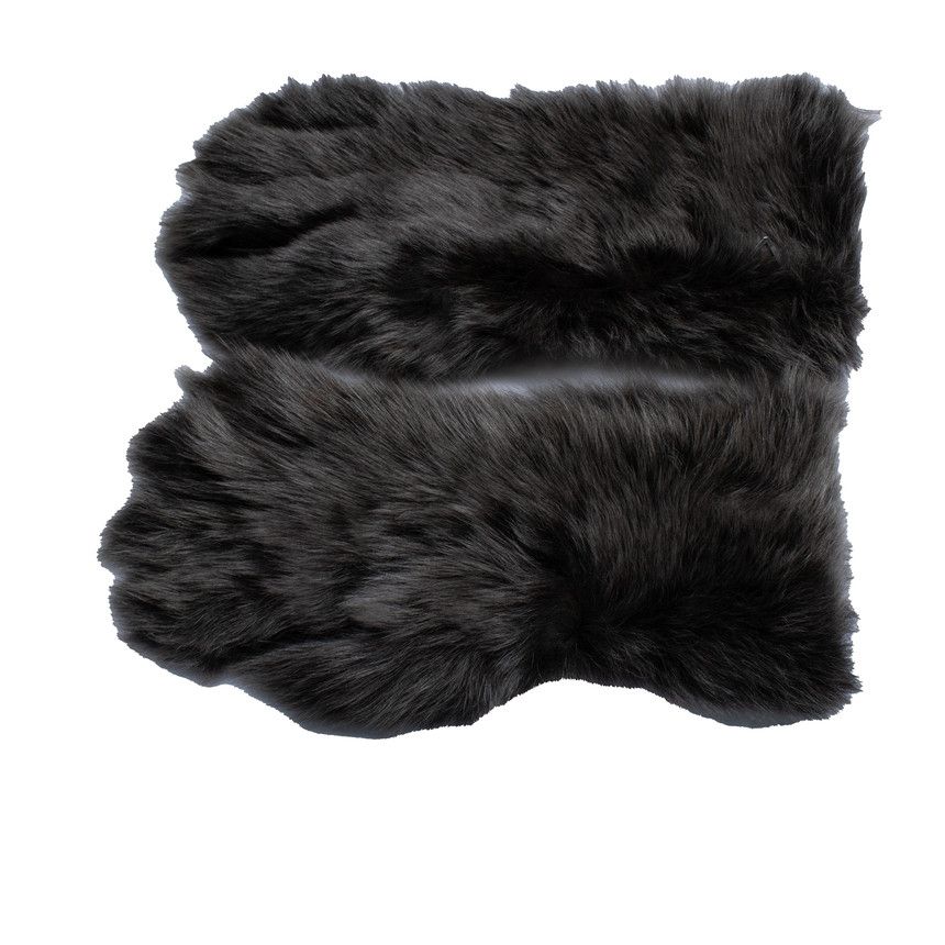 Bottega Veneta Bottega Veneta, grey shearling gloves Size ONE SIZE - 2 Thumbnail