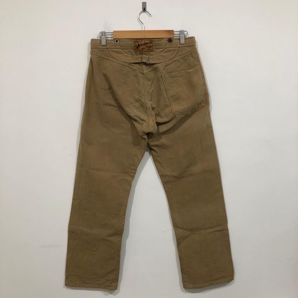 Japanese Brand Warehouse Backbuckle Jeans Size US 30 / EU 46 - 4 Thumbnail
