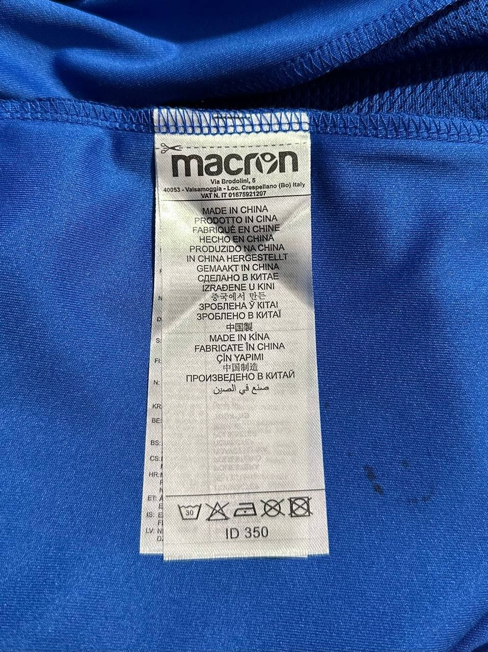 Macron Lowestoft Town 2019/20 Home Macron football jersey shirt aut Size US L / EU 52-54 / 3 - 9 Thumbnail