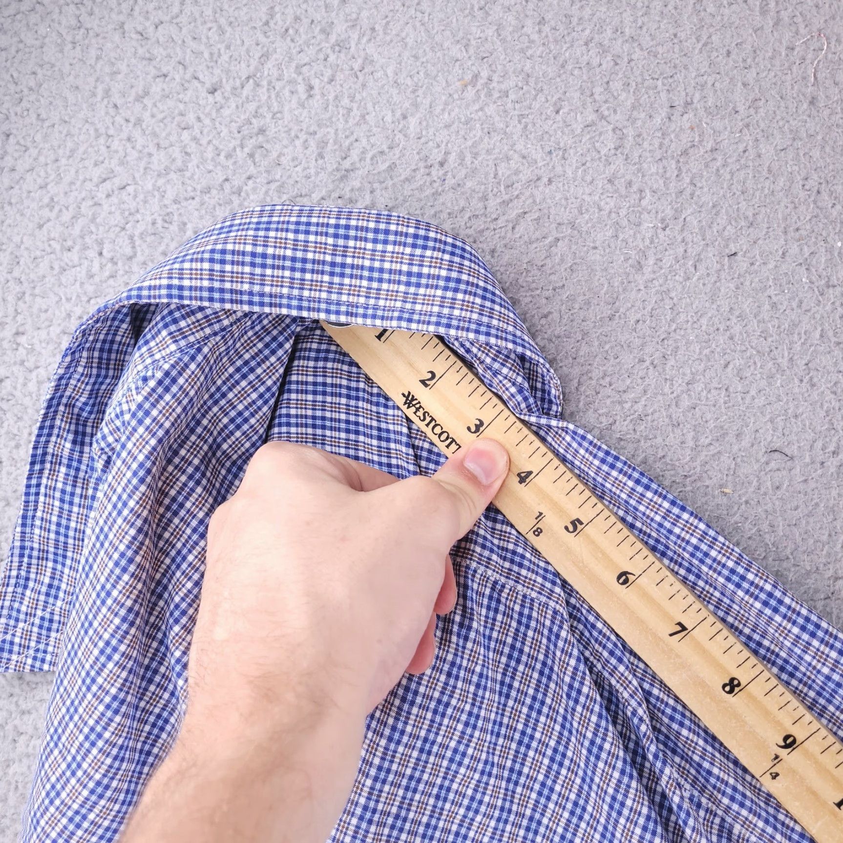 UNTUCKit UNTUCKit Shirt Mens 3XL Long Sleeve Button-Up Nylon Stretch Micro Check Multicolor NYLON Stretch Untuckit Mens 3XL Long Sleeve Button-Up Check Pattern Size US XXL / EU 58 / 5 - 7 Thumbnail