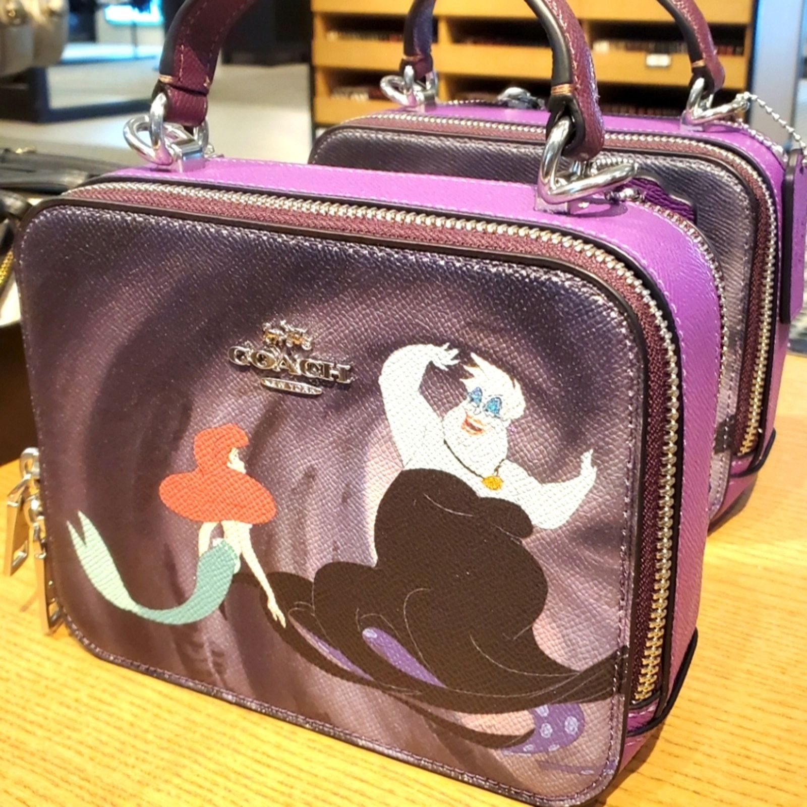 Coach Coach Disney Box Crossbody With Ursula Motif Size ONE SIZE - 3 Thumbnail