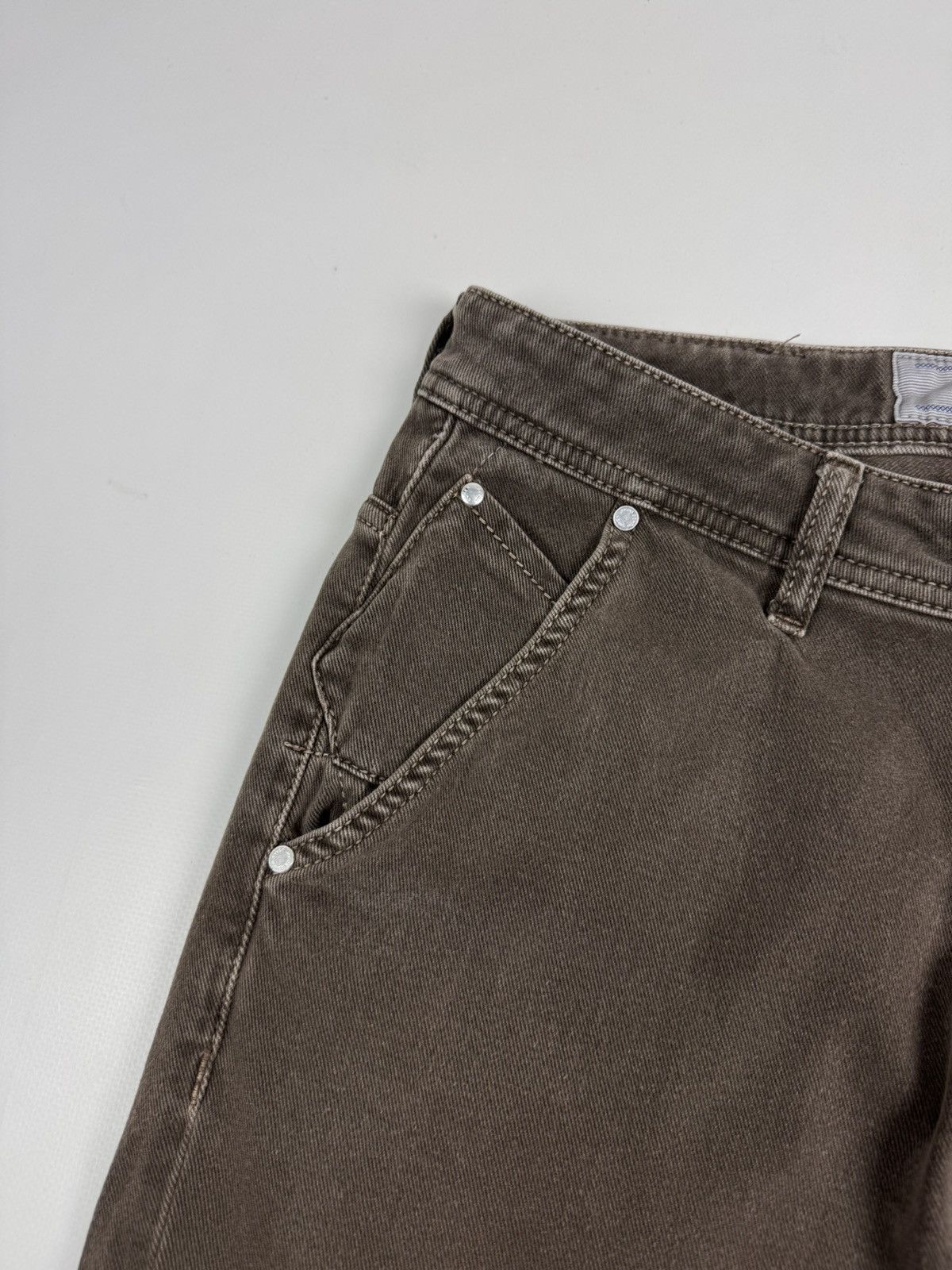Jacob Cohen Jacob Cohen Style 613 Brown Casual Pants Size US 33 - 8 Thumbnail