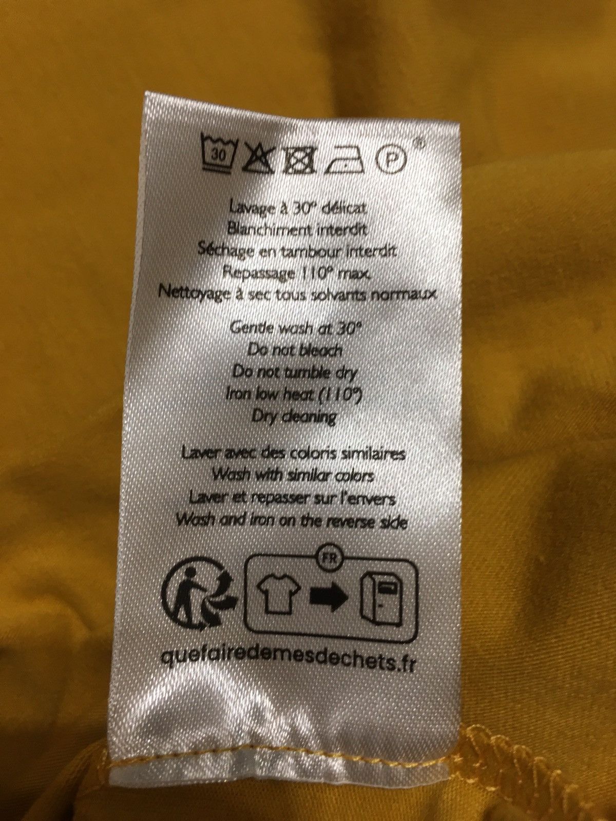 Sezane SEZANE Pippa Yellow Cotton Short Dress Size XS Size XS / US 0-2 / IT 36-38 - 12 Thumbnail