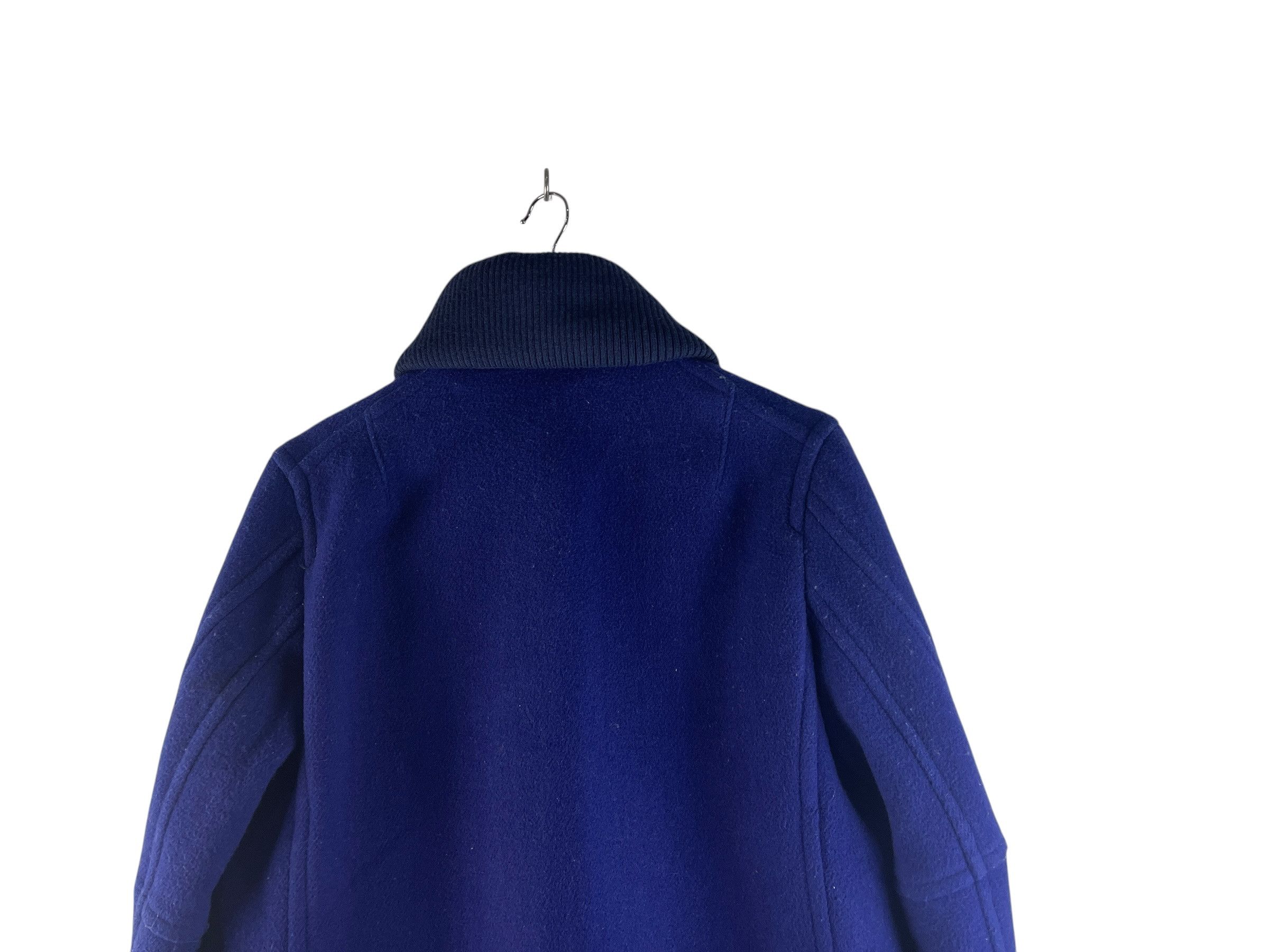 mercibeaucoup Mercibeaucoup A-net Blue Wool Short Coat Boxy Jacket Size US M / EU 48-50 / 2 - 11 Thumbnail