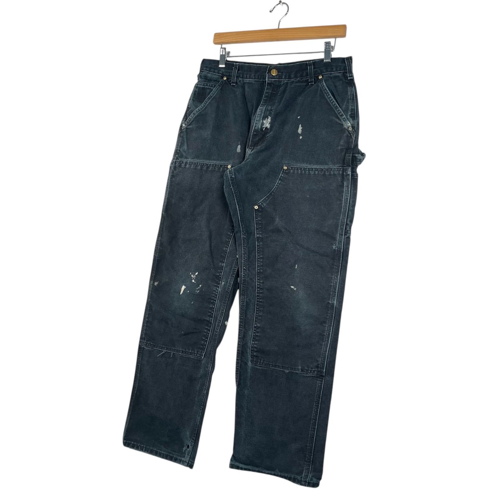 Carhartt Vintage Carhartt Carpenter Double Knee Pants 34 x 32 Size US 34 / EU 50 - 3 Thumbnail