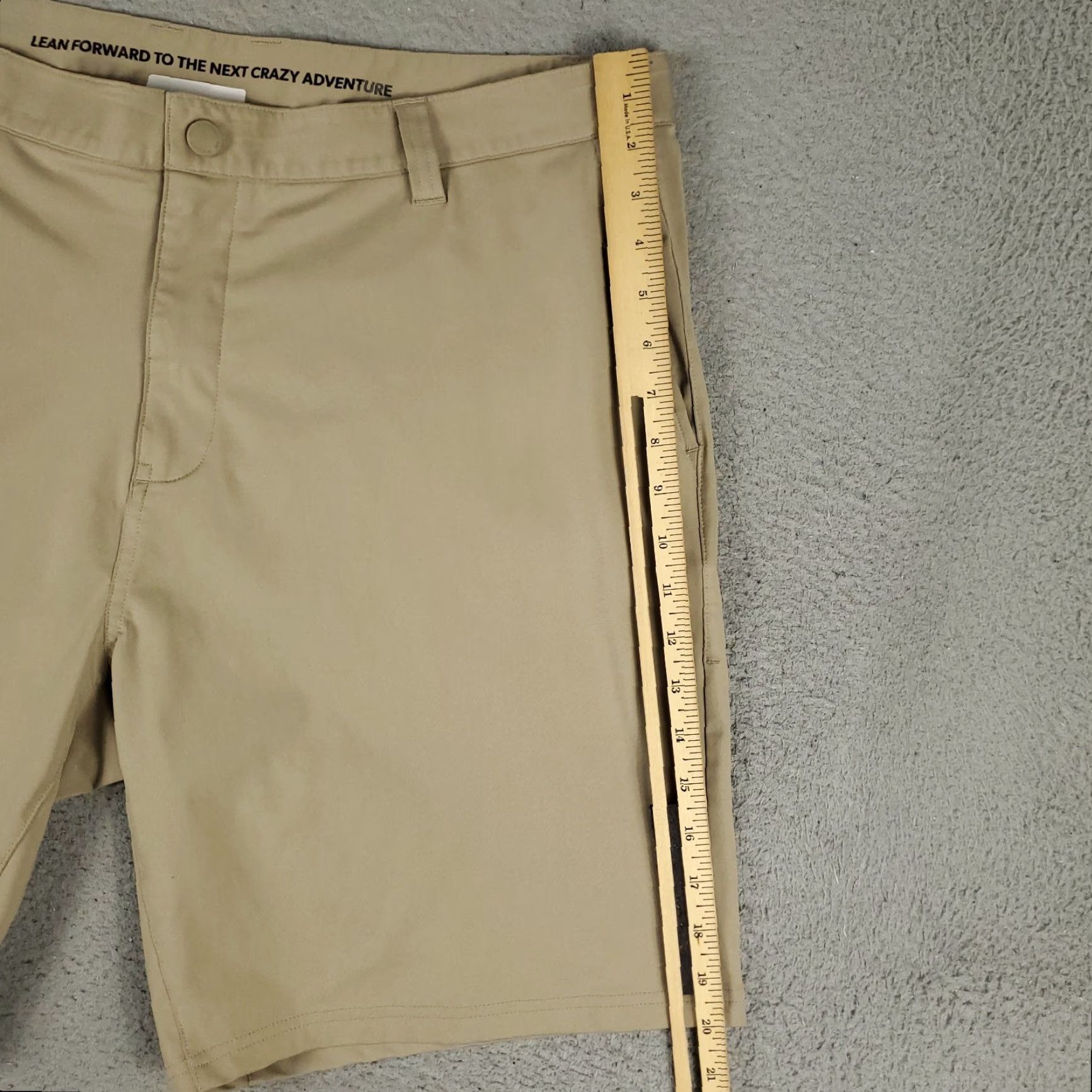 Rhone VINTAGE Rhone Men's Shorts Flat Front Chino Size 38 Casual Summer Blue Microfiber Size US 38 / EU 54 - 5 Thumbnail