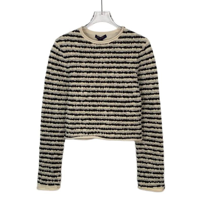 Louis Vuitton Louis Vuitton Women's Striped Knit Top Size S 0089 Size XS / US 0-2 / IT 36-38 - 1 Thumbnail