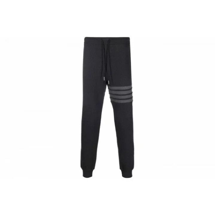 Thom Browne Thom Browne Classic Charcoal Grey Athletic Pants Size US 34 / EU 50 - 1 Thumbnail