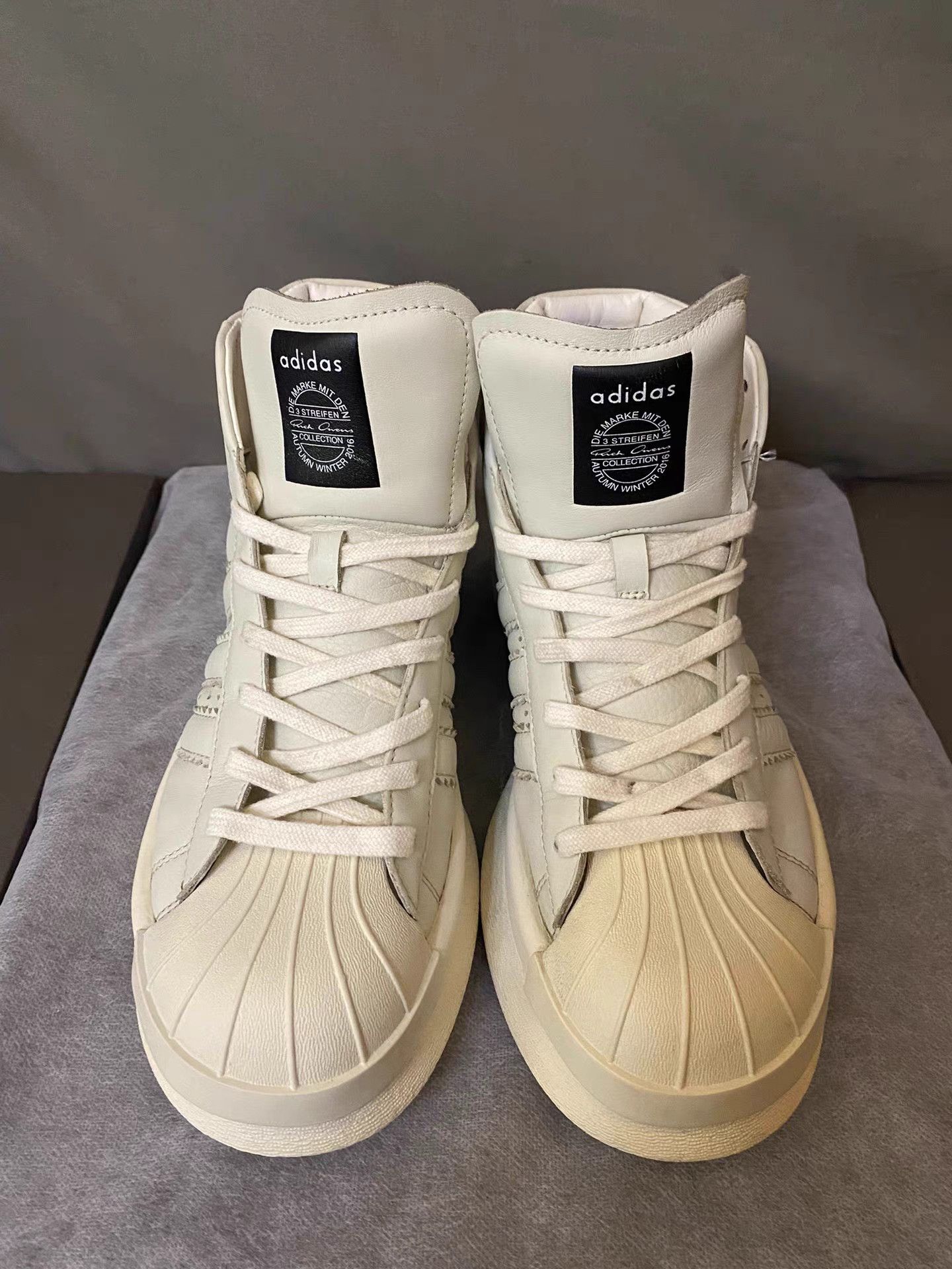 Rick Owens Rick Owens x Adidas Superstar Size US 9.5 / EU 42-43 - 3 Thumbnail