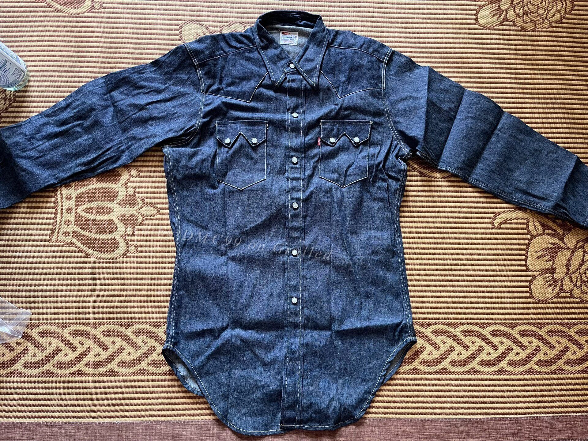 Levi's Vintage Clothing LVC 1955 Sawtooth Western Denim Shirt