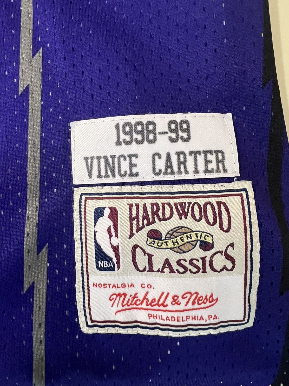 Mitchell & Ness × NBA T-shirt Toronto raptors Vince Carter Mitchell&Ness Size US S / EU 44-46 / 1 - 3 Thumbnail