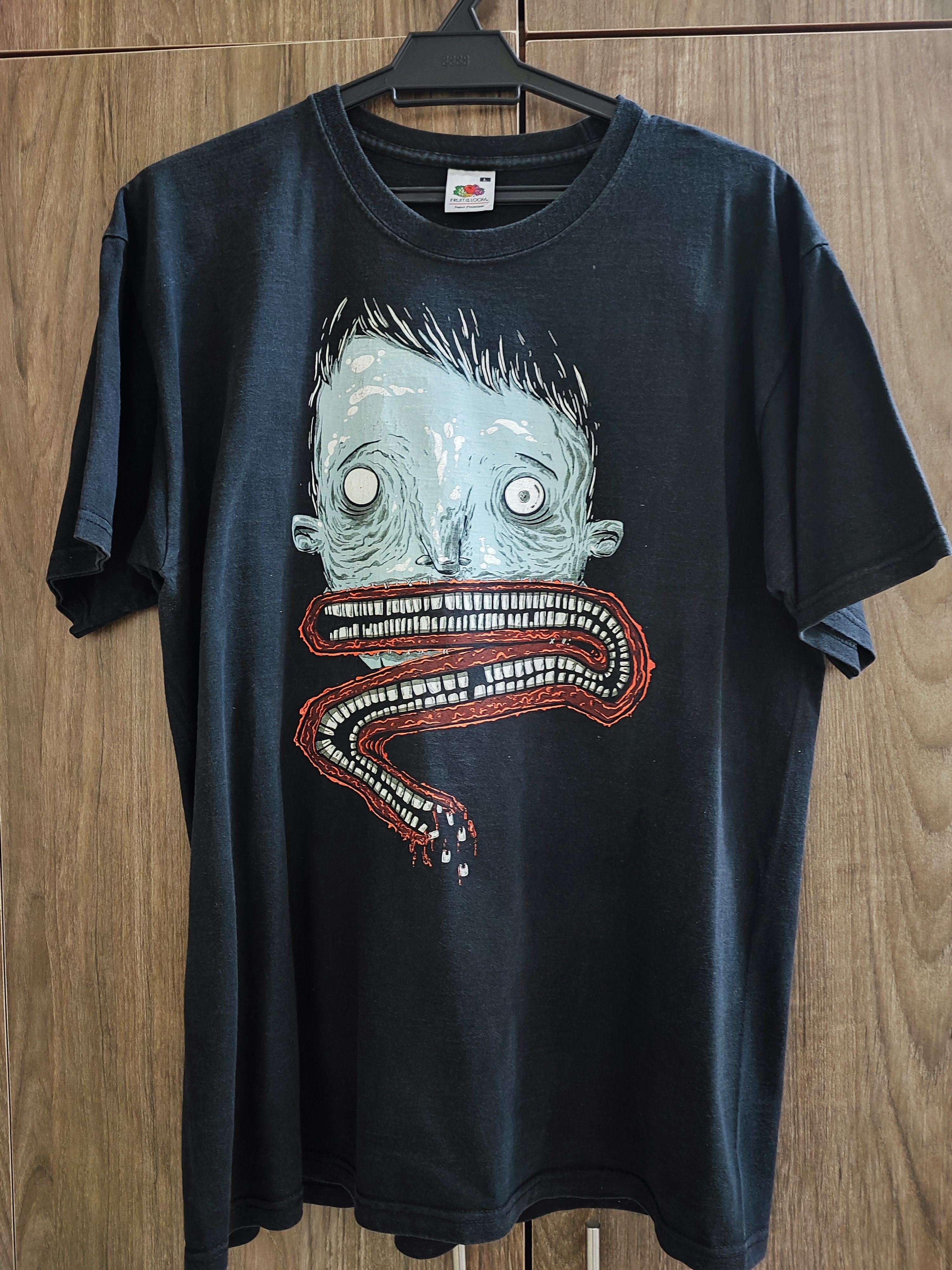 Anime × Vintage Vintage Y2K Horror Ghost T-shirt Size US L / EU 52-54 / 3 - 1 Thumbnail