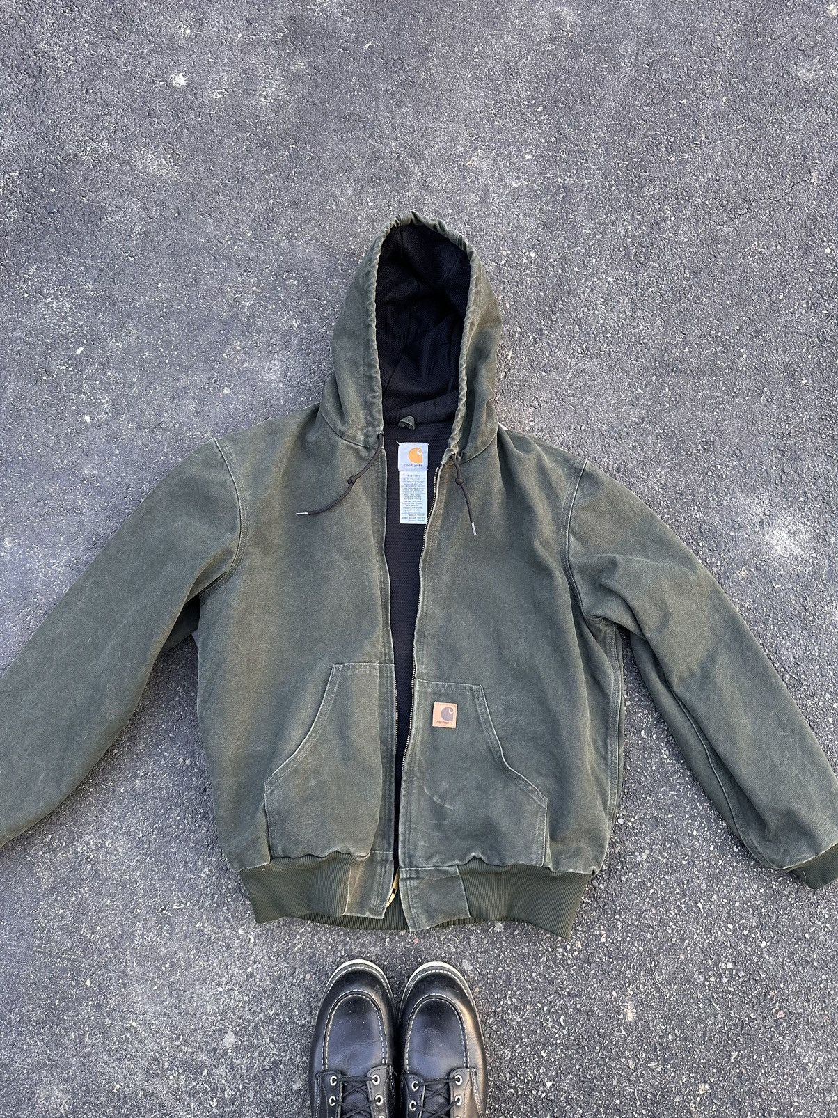 Carhartt × Vintage Vintage Carhartt Active Jacket J25 MOS Carhartt × Vintage Vintage Carhartt Active Jacket J25 MOS