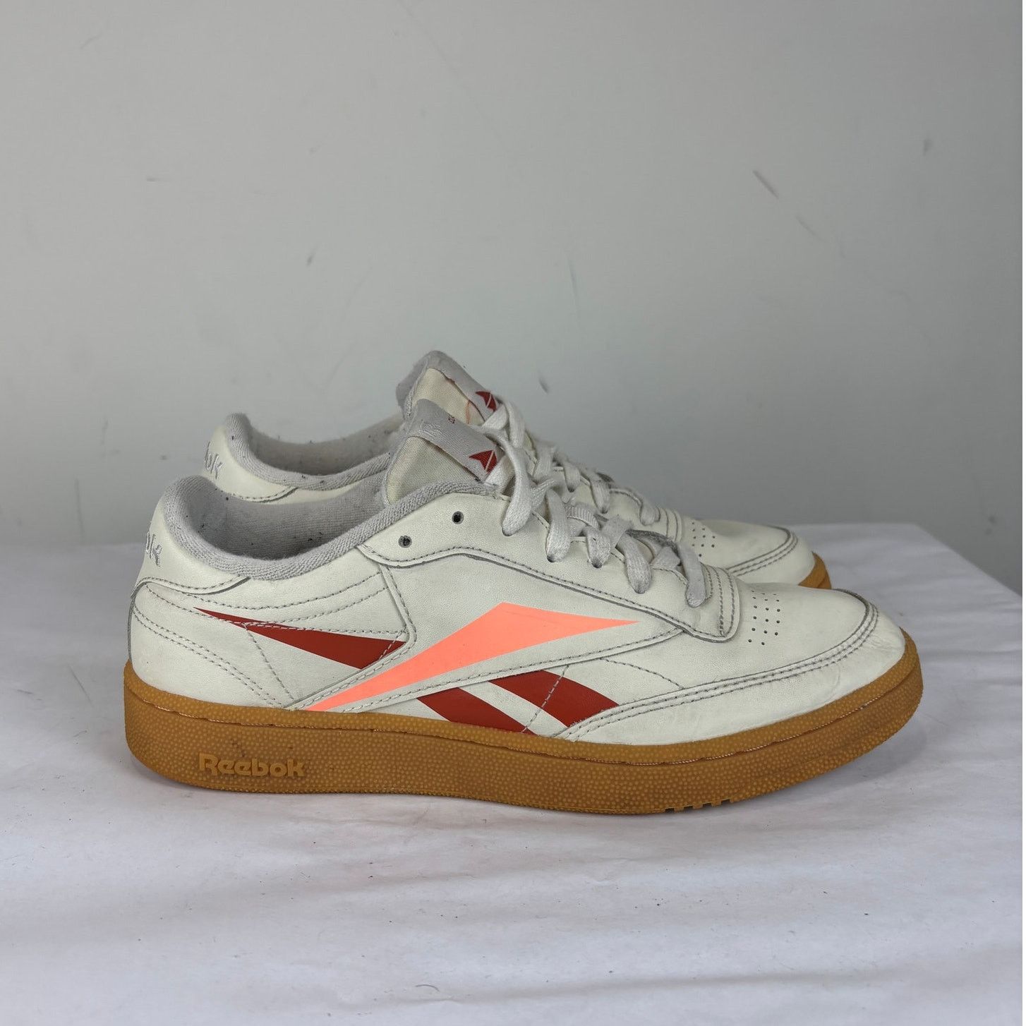Reebok Reebok Club C Classic Vector Leather Trainers Sneakers Sz 8 Size US 8 / EU 41 - 5 Thumbnail