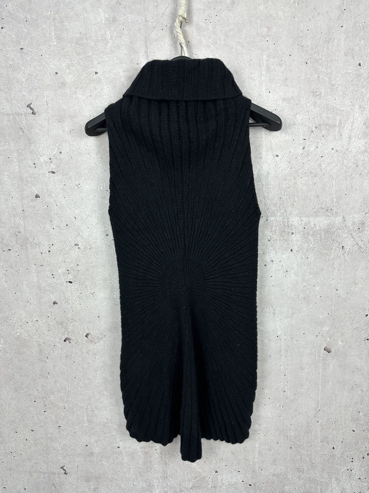 Ralph Lauren Black Label × Vintage Ralph Lauren Black Label Wool Knit Poncho Cardigan Size S / US 4 / IT 40 - 7 Thumbnail