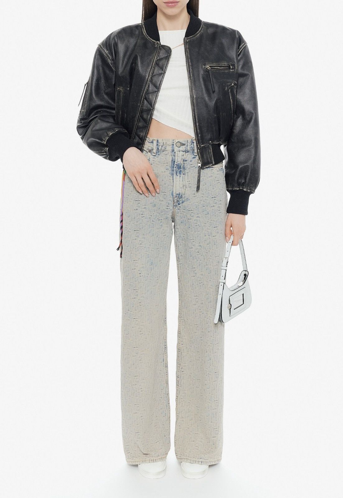 Acne Studios Last Size Acne Studios 1981M Monogram High-Rose Size 25" / US 0 / IT 36 - 4 Thumbnail