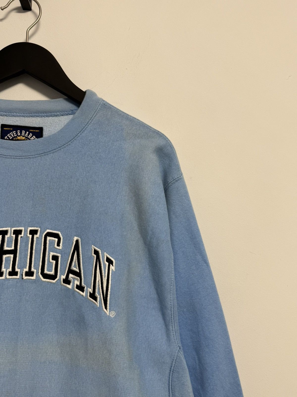 Steve And Barrys Steve&Barry’s Logo Michigan Sweatshirt Blue Size US S / EU 44-46 / 1 - 9 Thumbnail