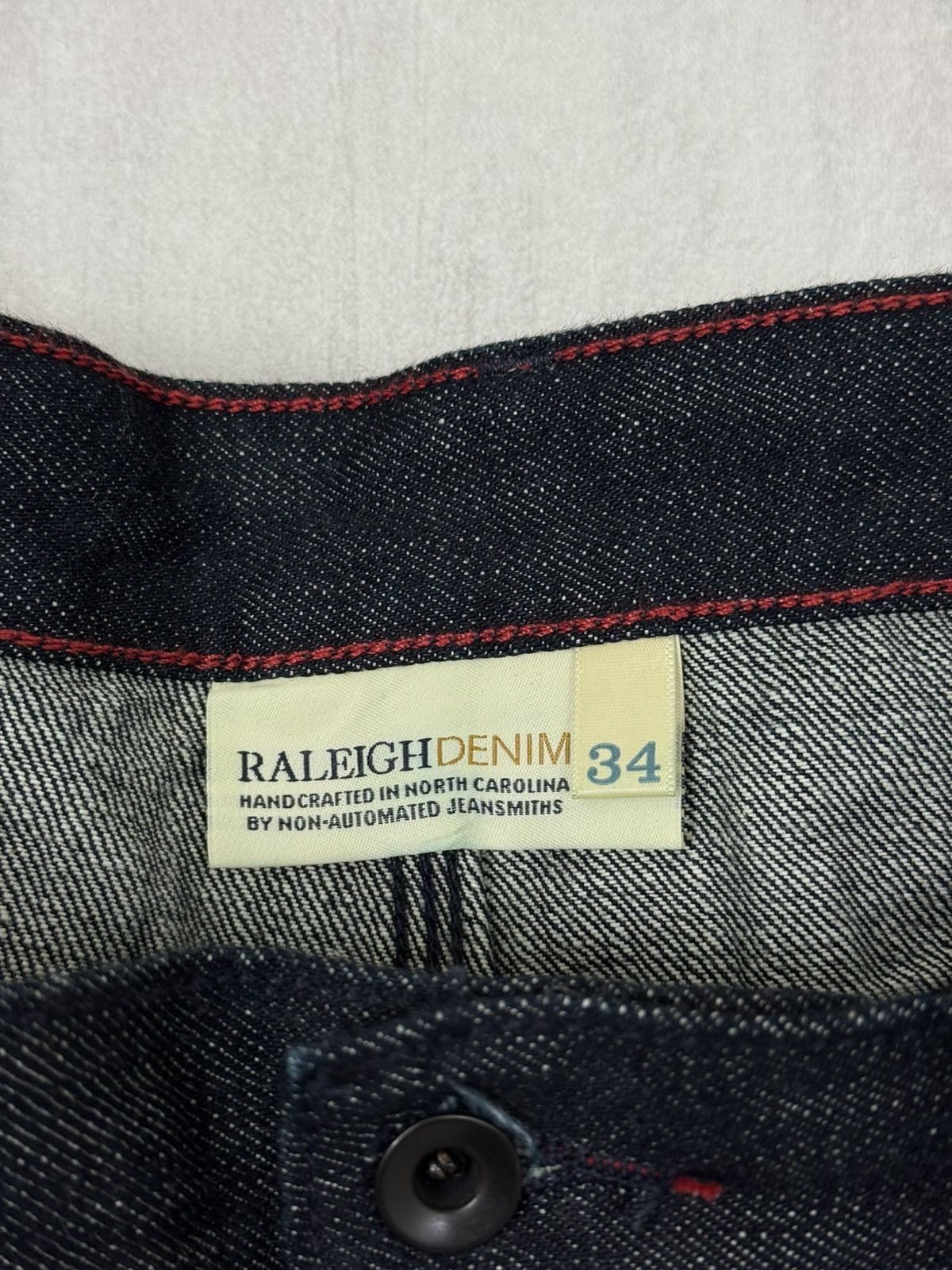 Raleigh Denim Raleigh Denim Jones Selvedge Jeans Pants Size 34 Size US 34 / EU 50 - 13 Thumbnail