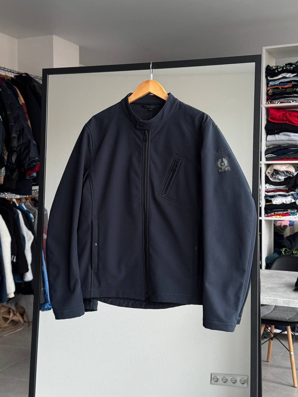 Belstaff Parkham Softshell byker Jacket size 50