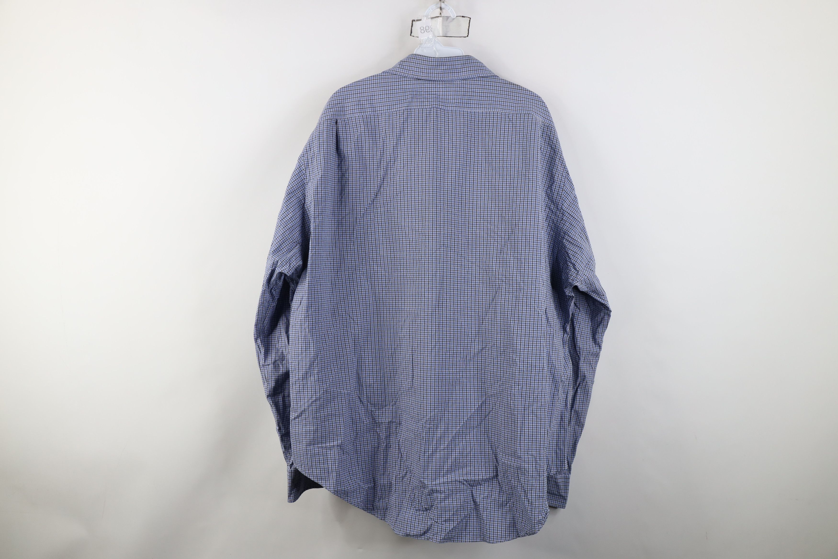 Ralph Lauren Vintage 90s Ralph Lauren Stanton Collared Button Shirt Plaid Size US XXL / EU 58 / 5 - 10 Thumbnail
