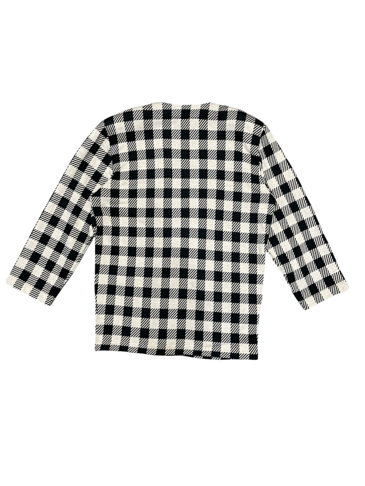 Norma Kamali Vintage Norma Kamali Tartan Plaid Check Blazer Jacket Size M / US 6-8 / IT 42-44 - 2 Thumbnail