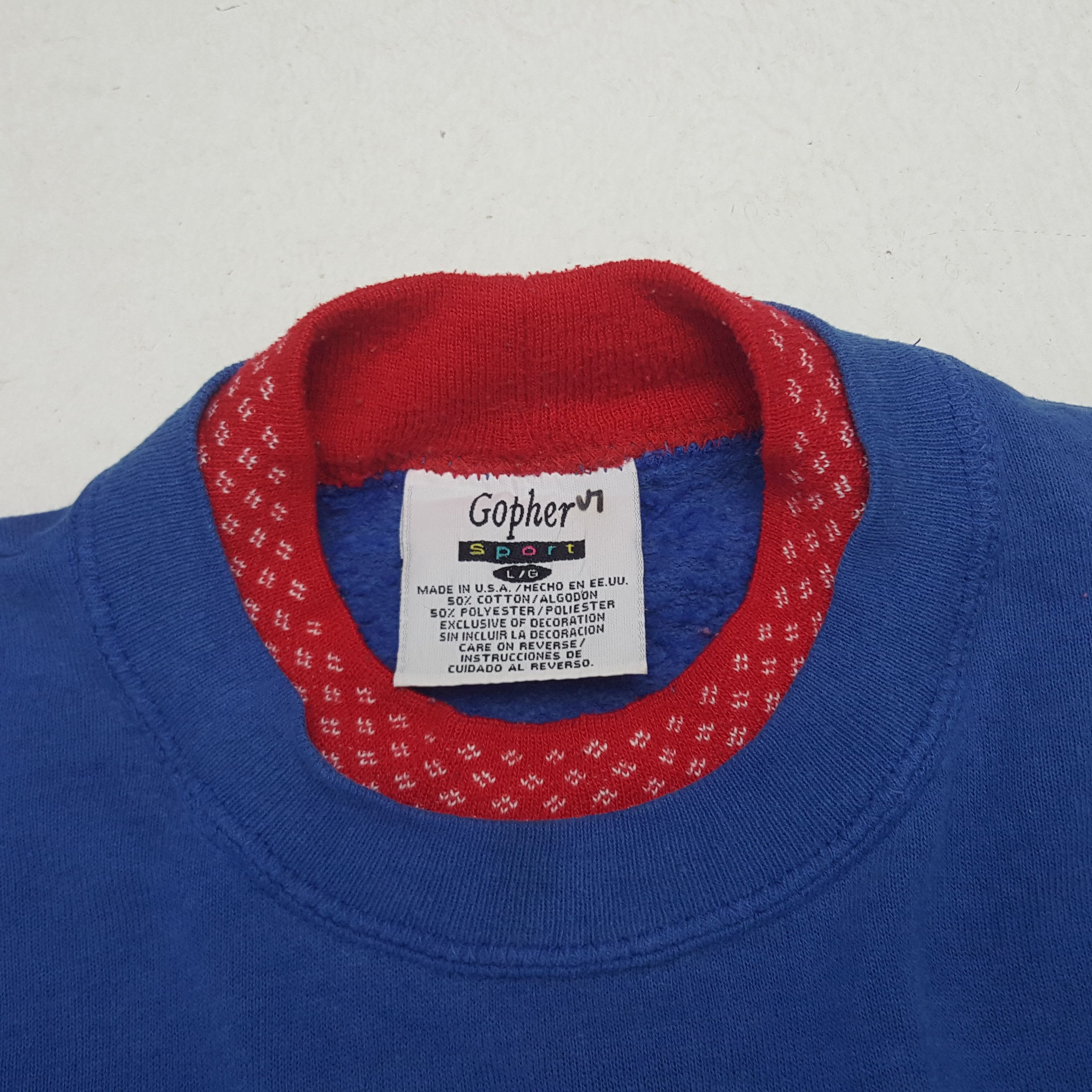 Vintage Vintage Gopher 90’s “Kittens” Christmas American Sweatshirt Size US M / EU 48-50 / 2 - 4 Thumbnail