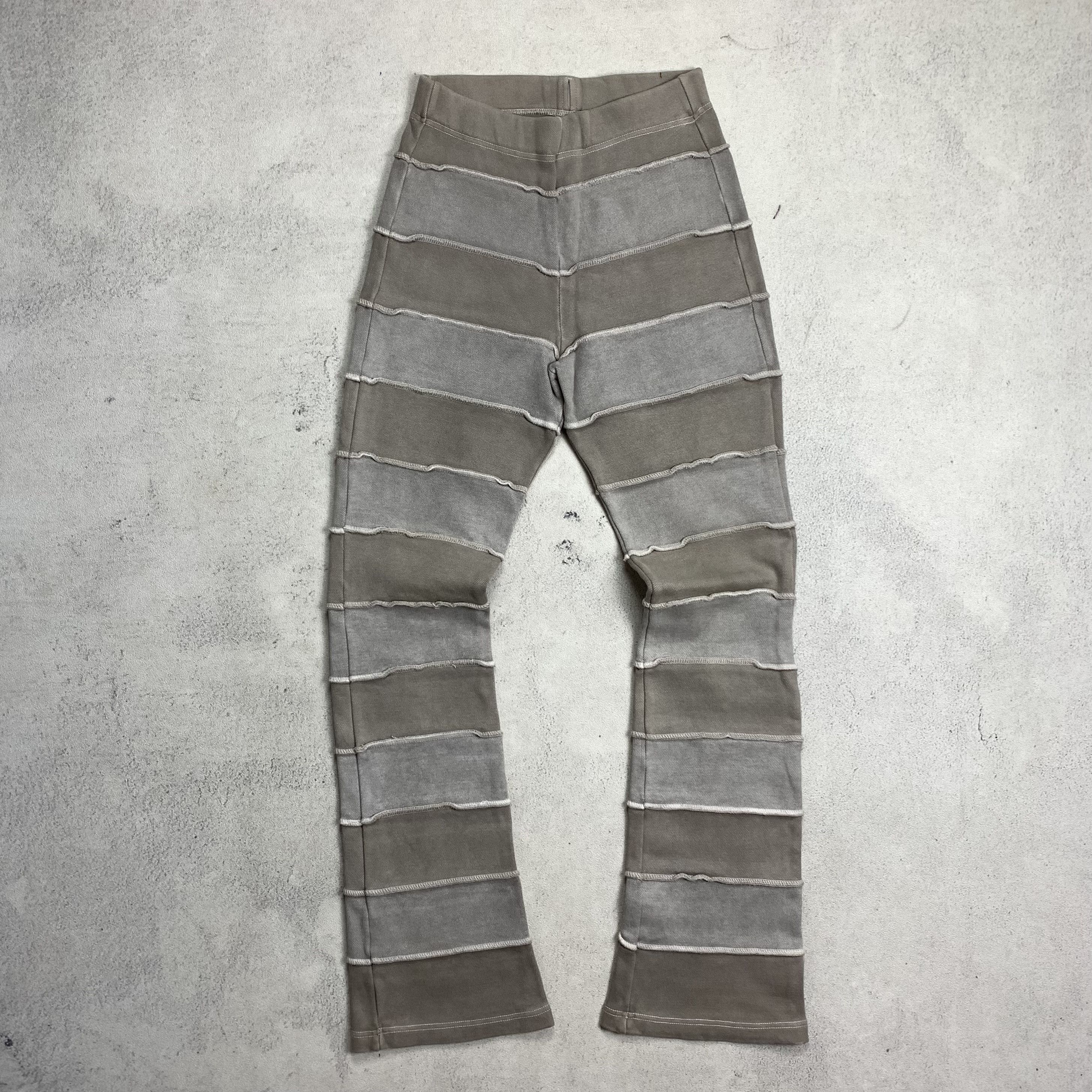 Japanese Brand VUJA DE Otis Silicone-Impregnated Trousers in Pearl