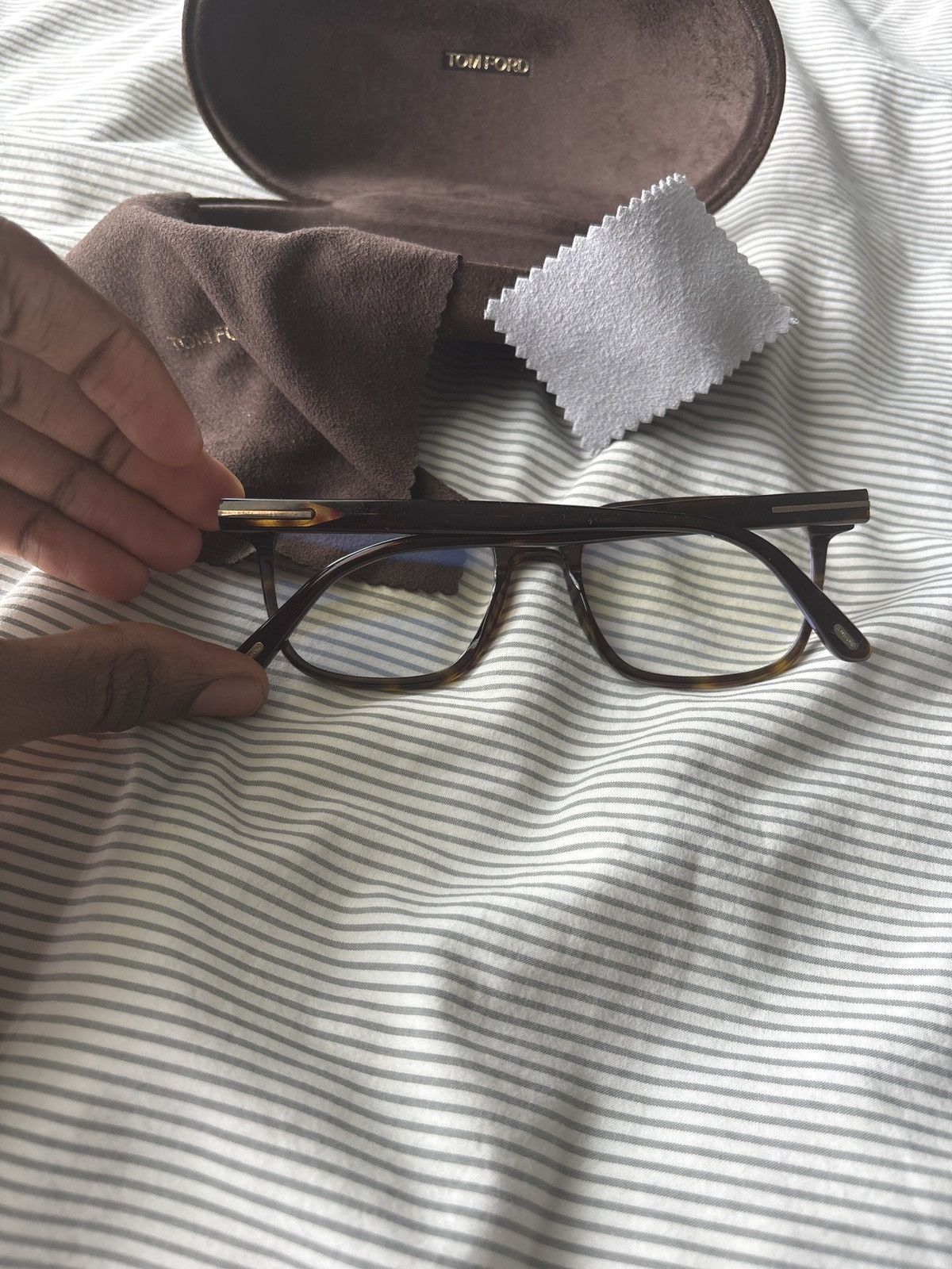 Tom Ford Tom Ford Square Opticals Size ONE SIZE - 5 Thumbnail