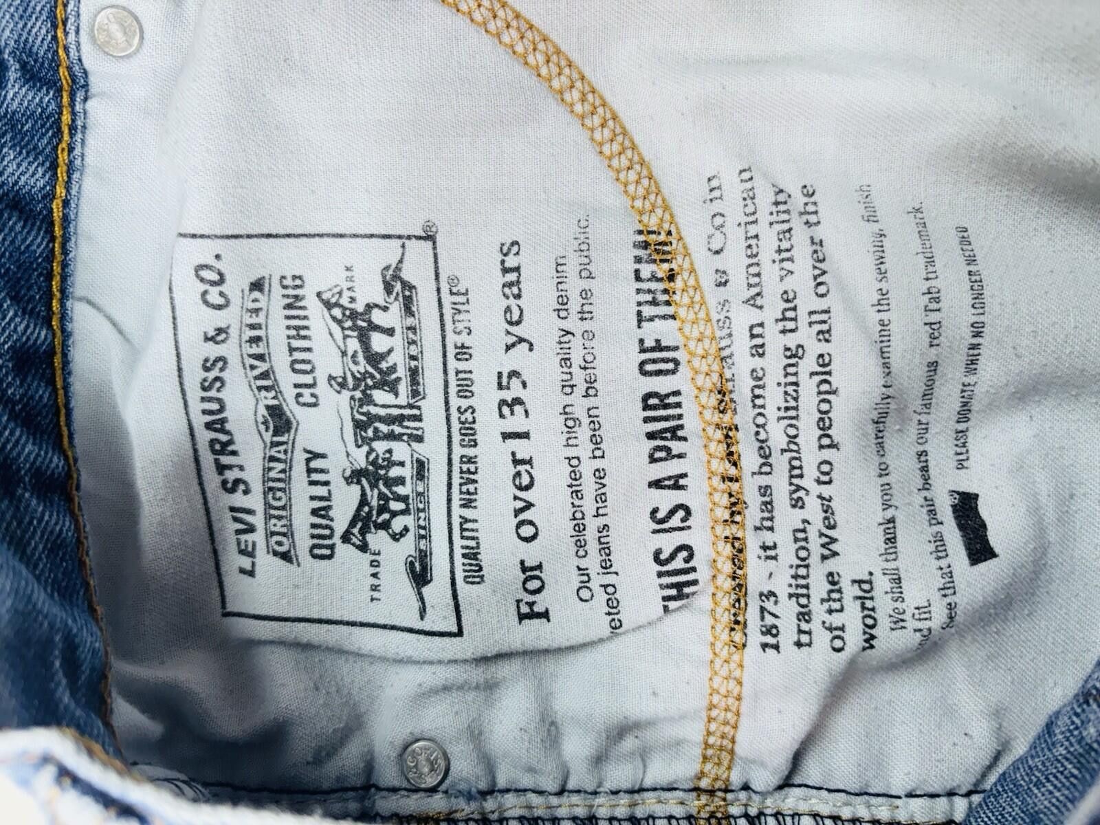 Levi's Levi's Men’s Classic 505 straight fit blue jeans 36x34 Size US 36 / EU 52 - 9 Thumbnail