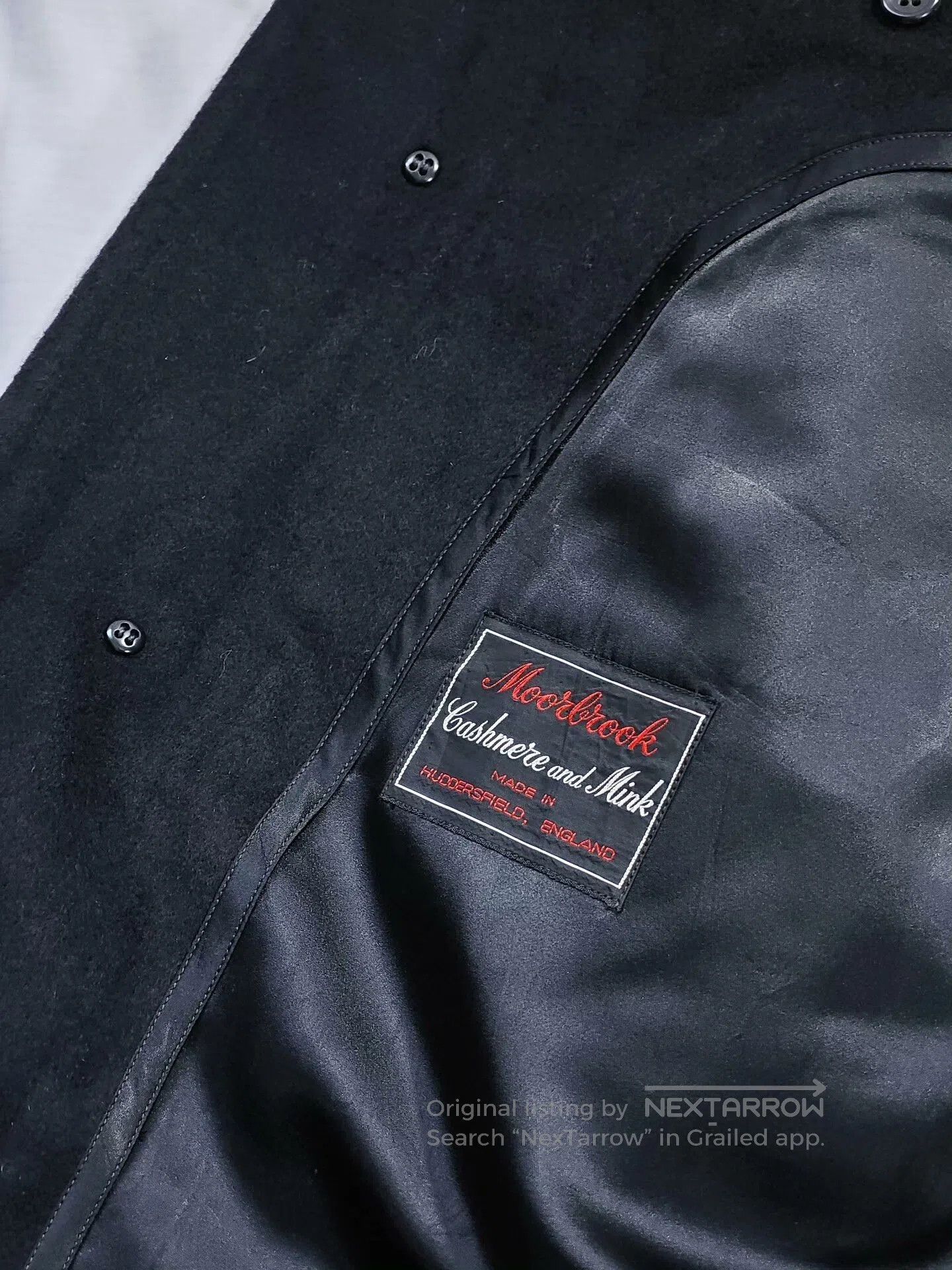 MooRER Custom Wool Blend Coat by Moorbrook. Size US M / EU 48-50 / 2 - 8 Thumbnail