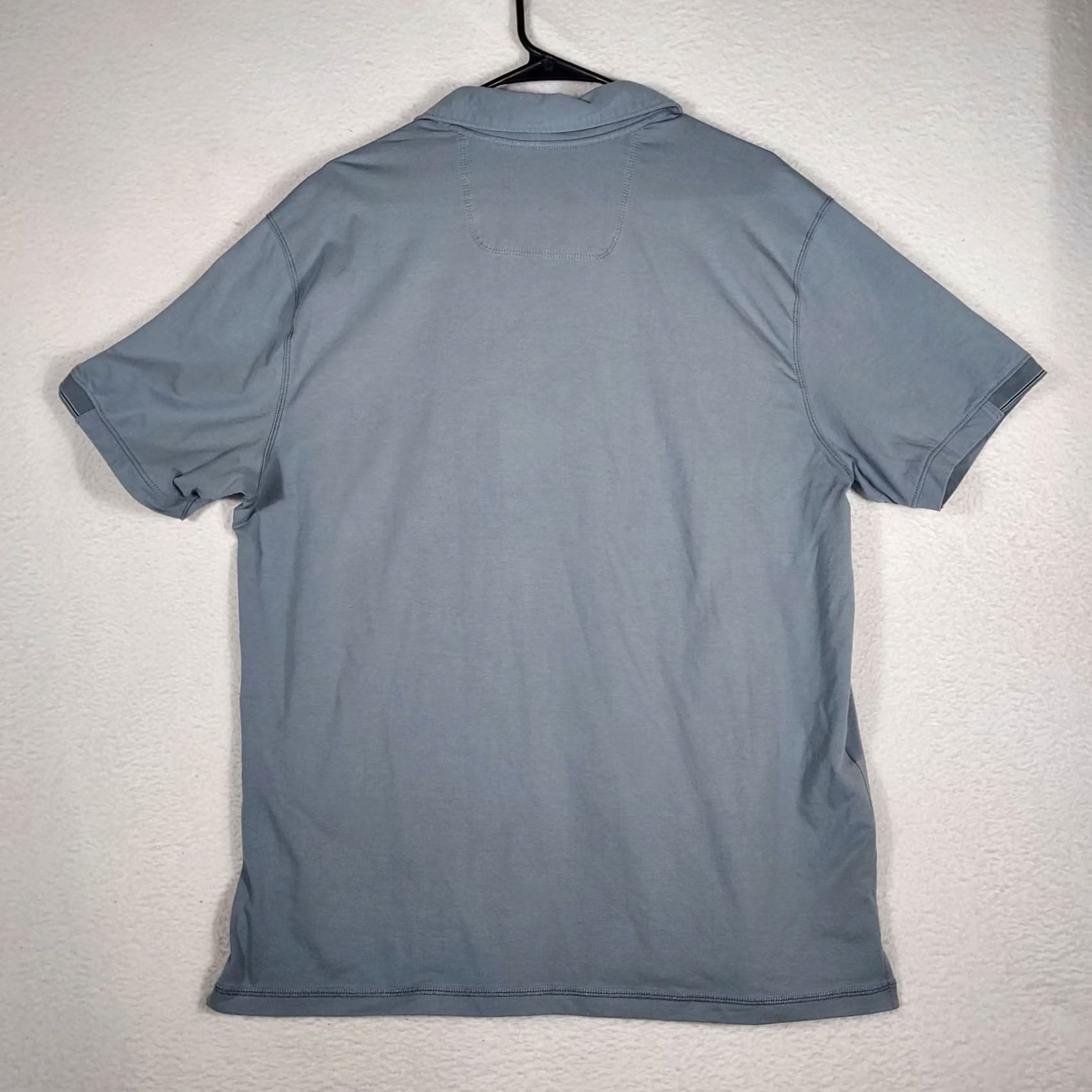 Tommy Bahama Tommy Bahama IslandZone Performance Polo Shirt Mens L Breathable 37.5 Tech Gray Short Sleeve Casual Golf Shirt Size US L / EU 52-54 / 3 - 2 Thumbnail