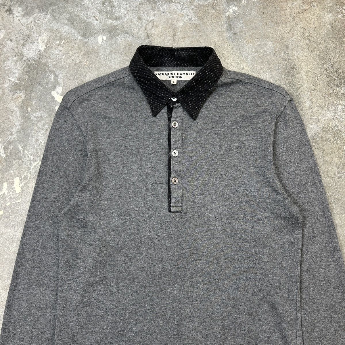 Katharine Hamnett London Katherine Hamnett London - Cut & Sewn Polo Size US S / EU 44-46 / 1 - 3 Thumbnail