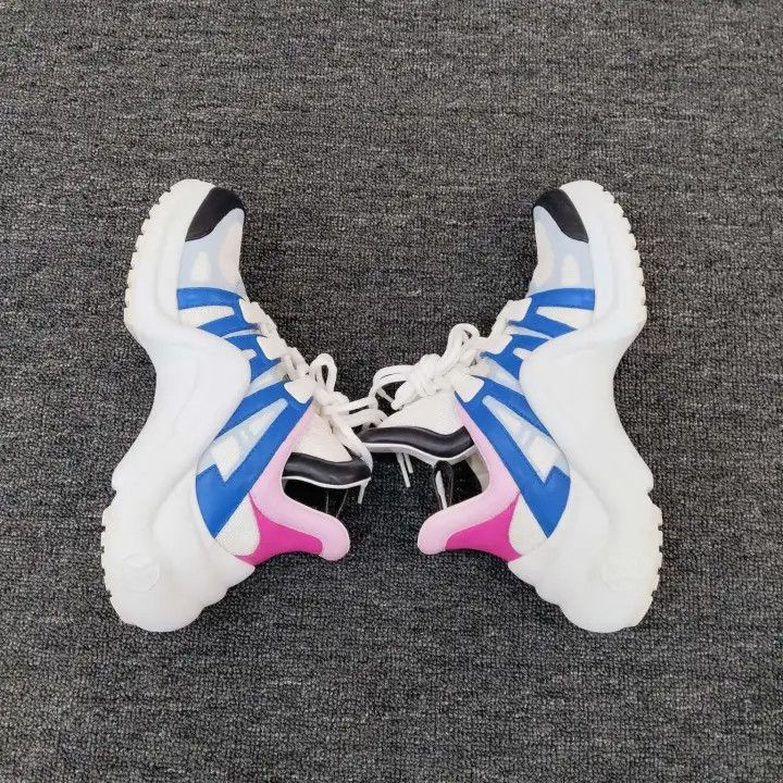 Louis Vuitton Louis Vuitton Archlight Casual Sneakers in Blue and White - Size US 6 / IT 36 - 3 Thumbnail