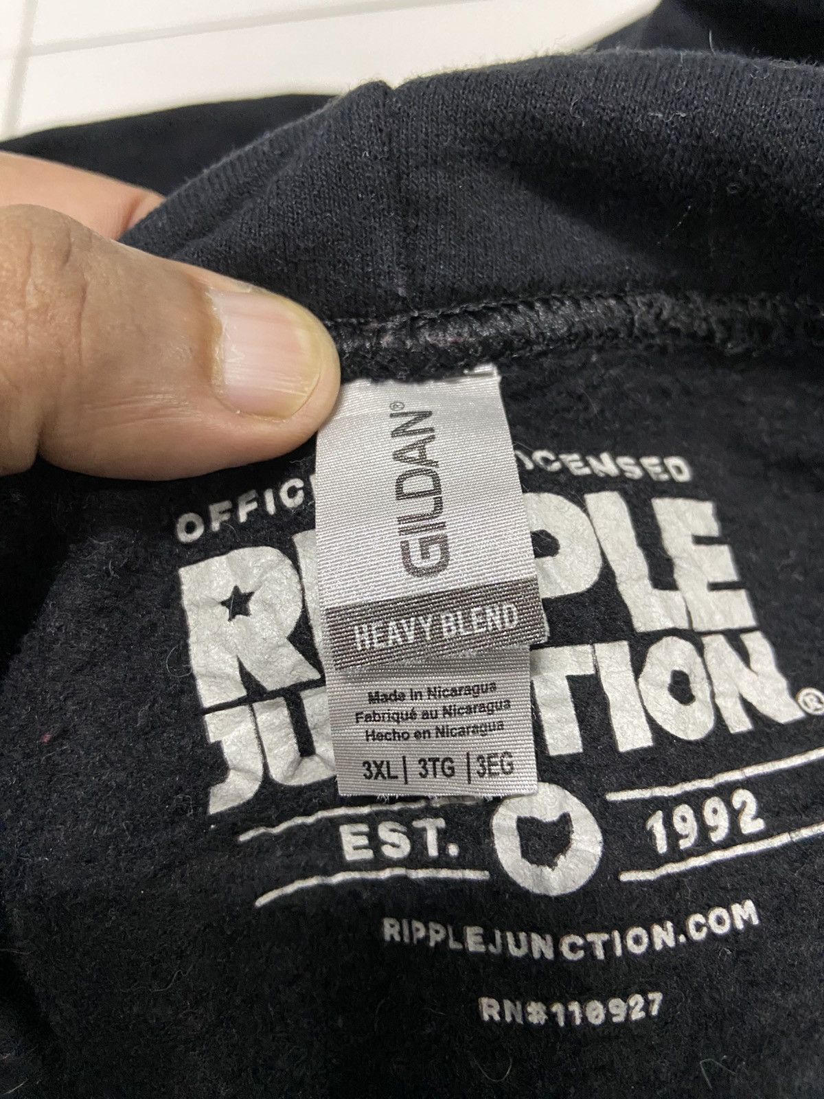 Ripple Junction XBOX RIPPLE JUNCTION 2021 BLACK HOODIE Size US XXL / EU 58 / 5 - 8 Thumbnail