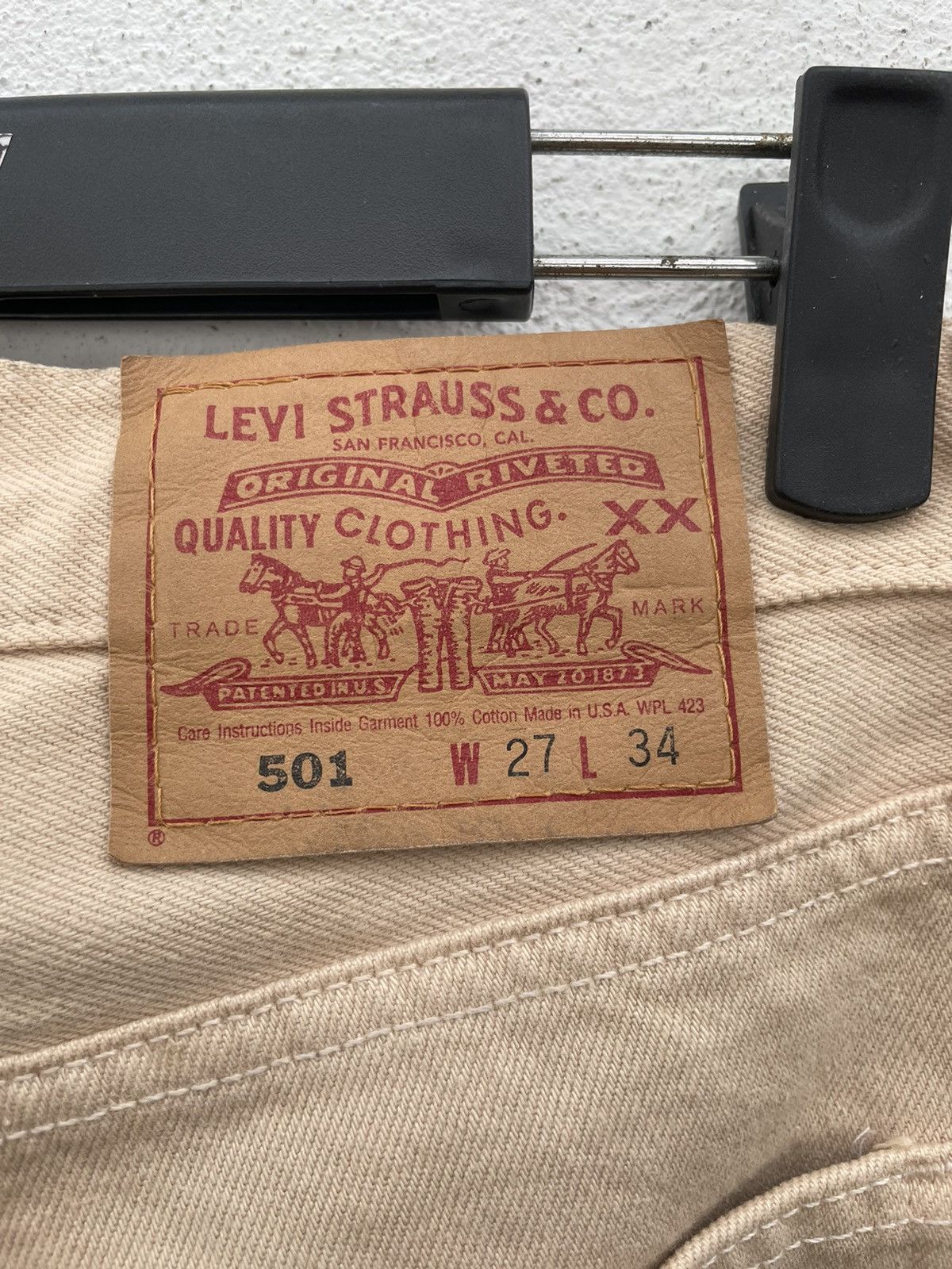 Levi's Vintage Clothing Vintage 90s Levi’s 501 Jeans Size US 26 / EU 42 - 11 Thumbnail
